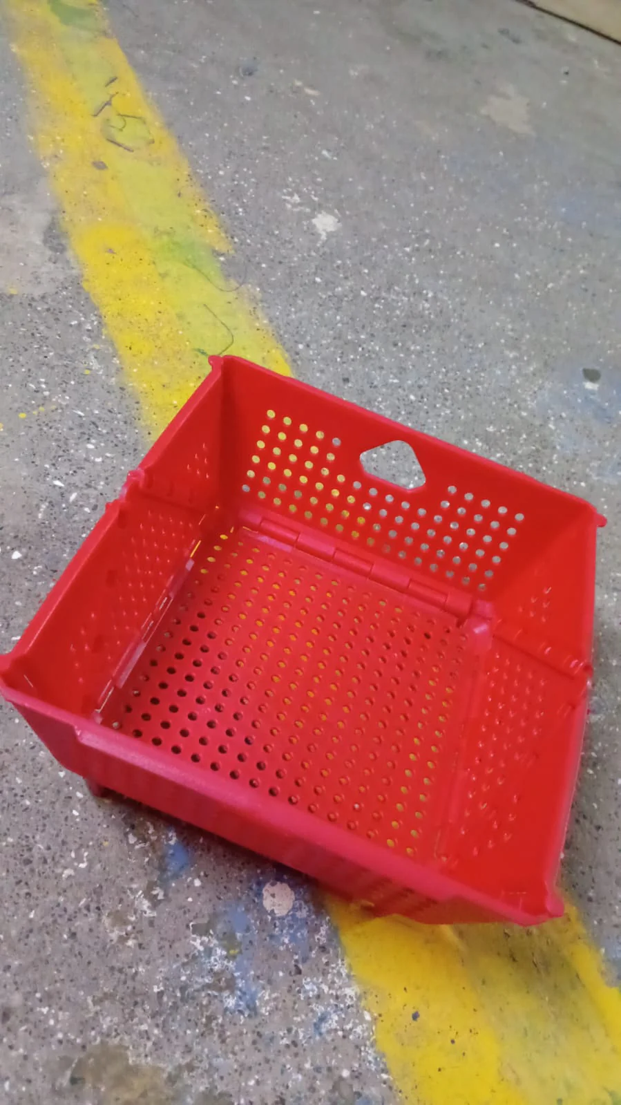 Flexi fold Storage Basket Box with Holes Ventilated Design (23×20 Cm / 1 Pc) - Image 7