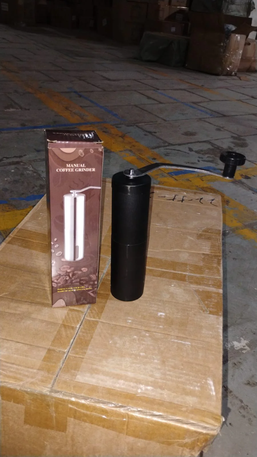 Portable Stainless Steel Manual Coffee Grinder (1 Pc) - Image 8