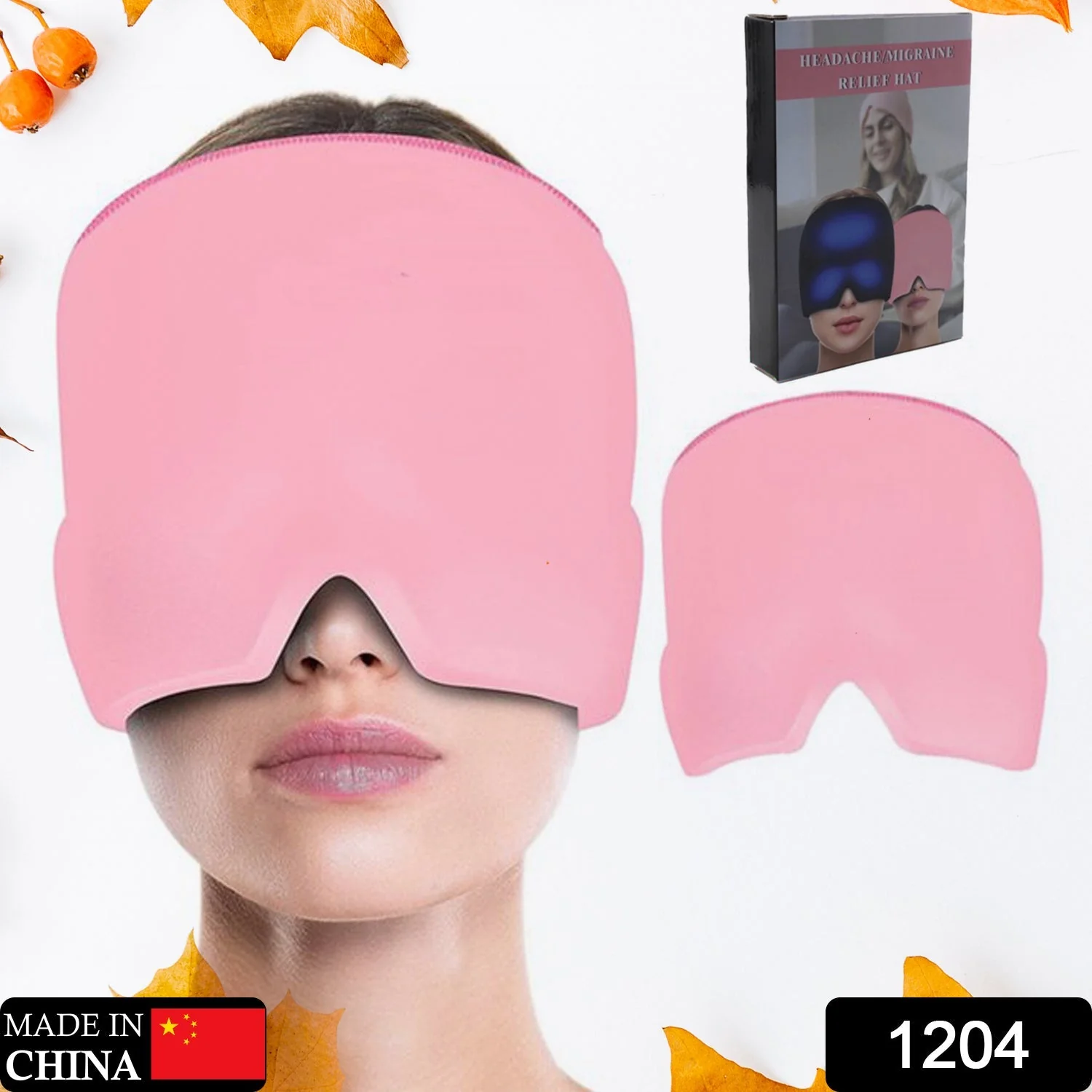 Migraine and Headache Relief Cap: Ice Wrap for Tension & Sinus Relief - Image 7