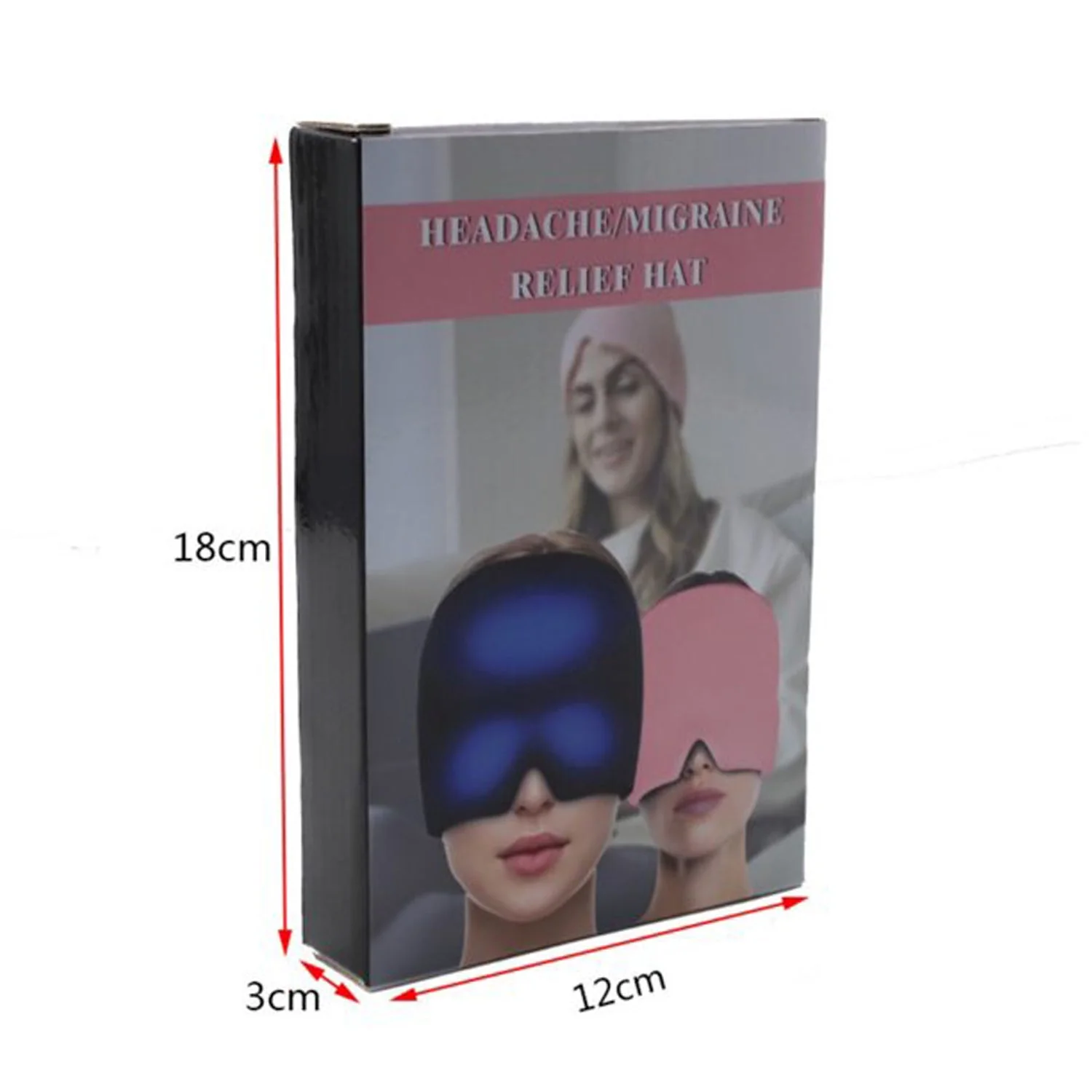 Migraine and Headache Relief Cap: Ice Wrap for Tension & Sinus Relief - Image 8