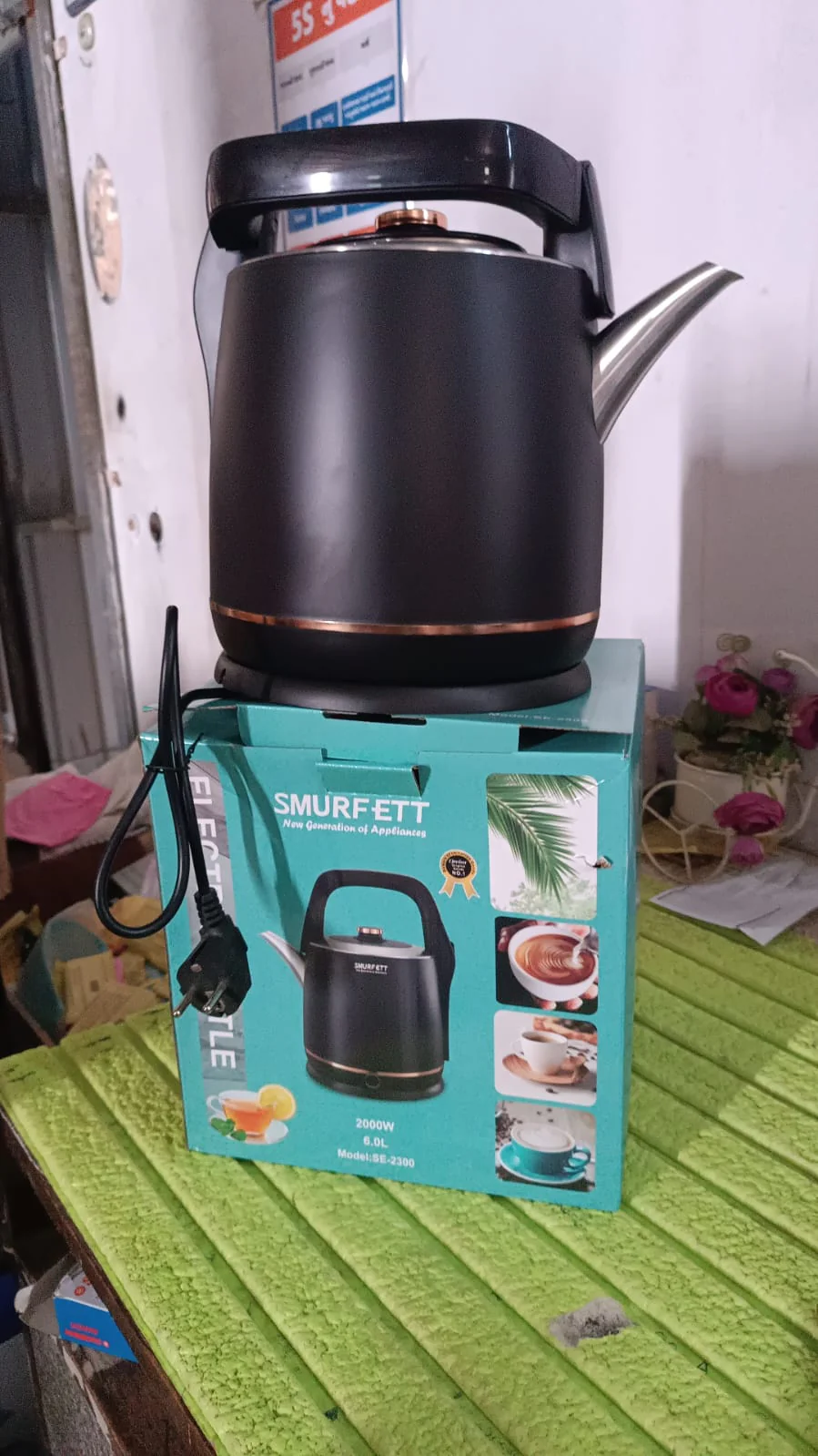 Stainless Steel Electric Kettle 2000 Watt (6 Ltr.) - Image 7