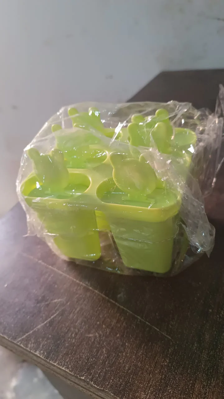 Plastic 6 Grid / Compartment sicle Ice Cream Mold (1 Pc) - Image 7
