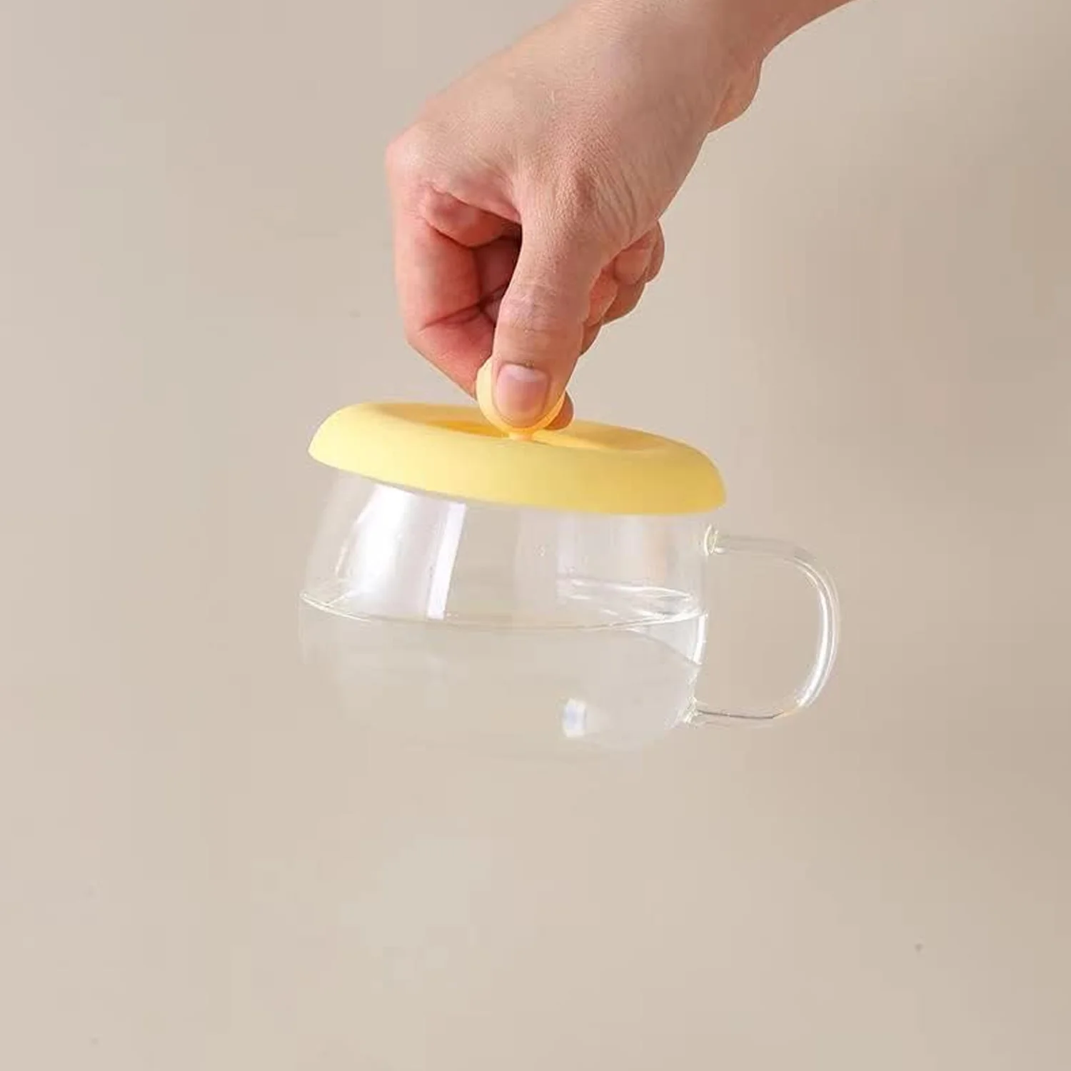 Cup/Mug Lid Dust Proof Silicone Rubber Airtight Seal (Lid Only, 1 Pc) - Image 4
