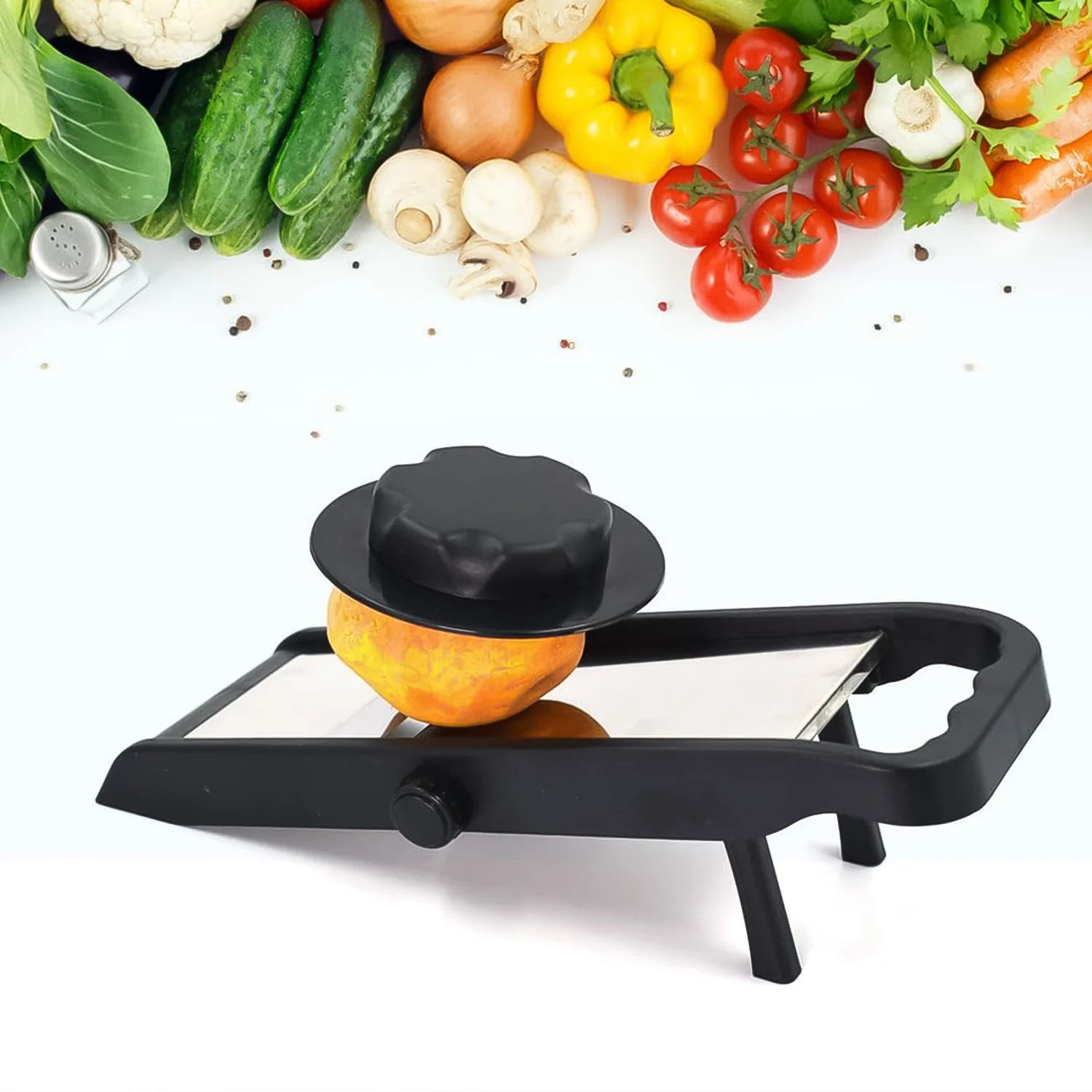 Premium Multipurpose Potato / Onion Slicer and Grater (1 Pc) - Image 6