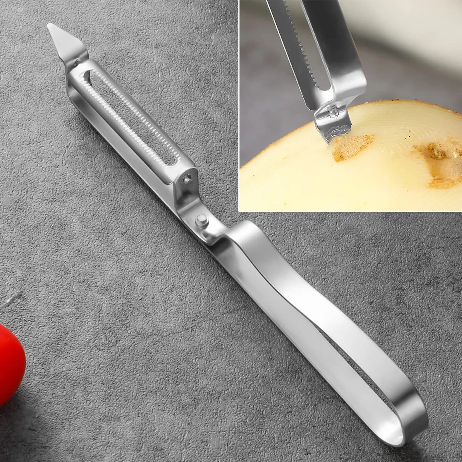 Multifunctional Peeler, Grater for Vegetable Fruit (3 Pcs Set) - Image 10