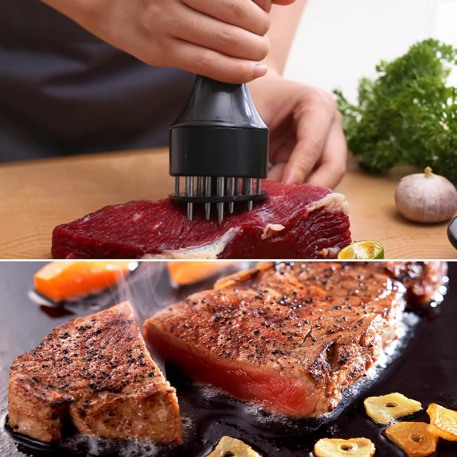 Meat Tenderizer Tool Stainless Steel Needle (1 Pc) - Image 4