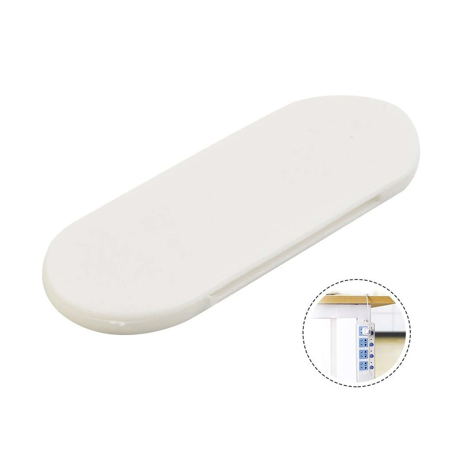 Self-Adhesive Wall Plug Holder – Multipurpose Wire & Key Organizer - Image 6