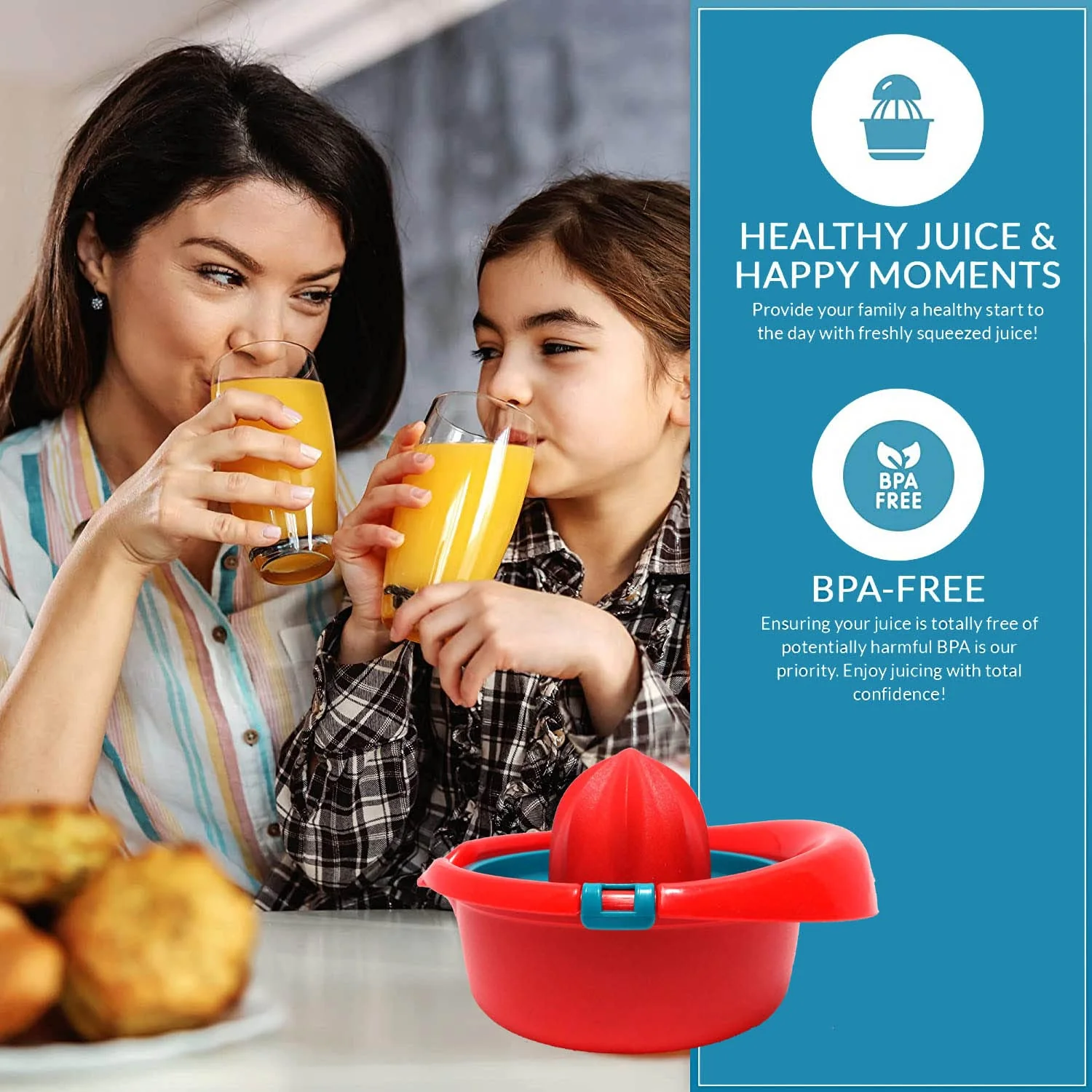 Orange Juicer Machine Hand Press (300 ML) - Image 5
