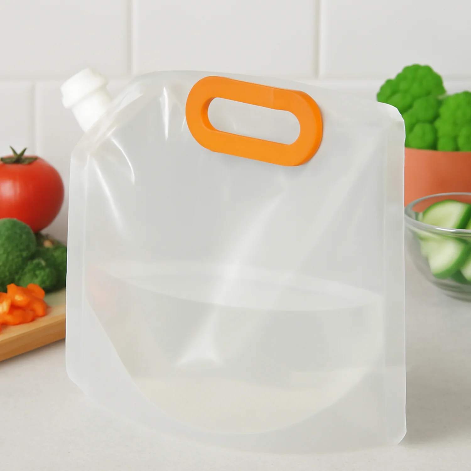 Airtight Refrigerator Storage Bags Food Storage Bag (25x21 Cm / 1 Pc) - Image 3