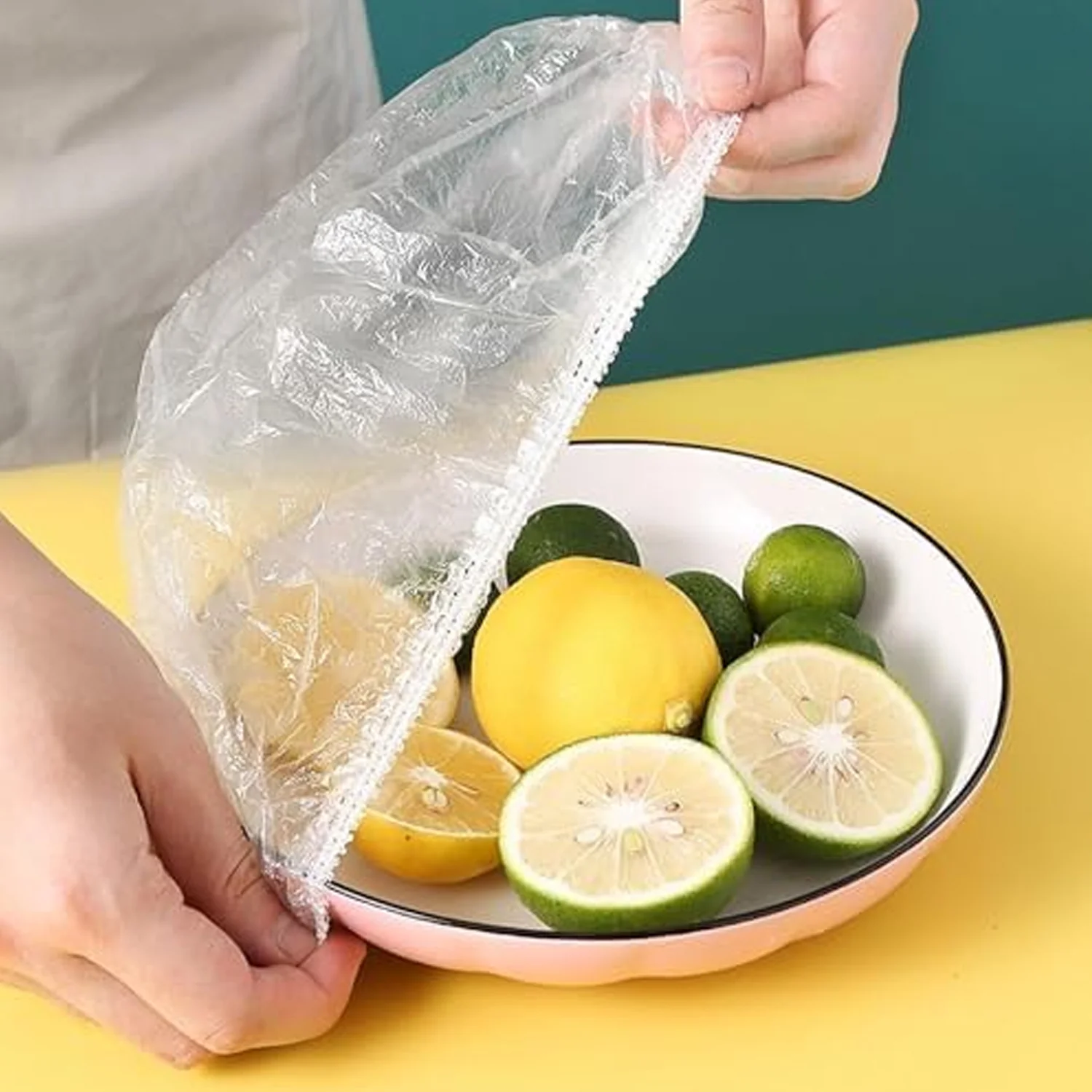 Disposable Elastic Food Storage Covers Bag (100 Pcs Set / Big) - Image 5