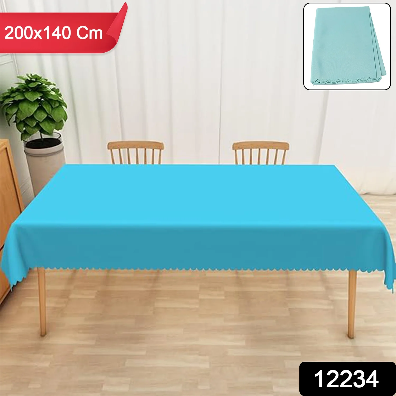 Reusable Table Cloth / Cover for Dining Picnic (200×140 Cm / 1 Pc) - Image 2