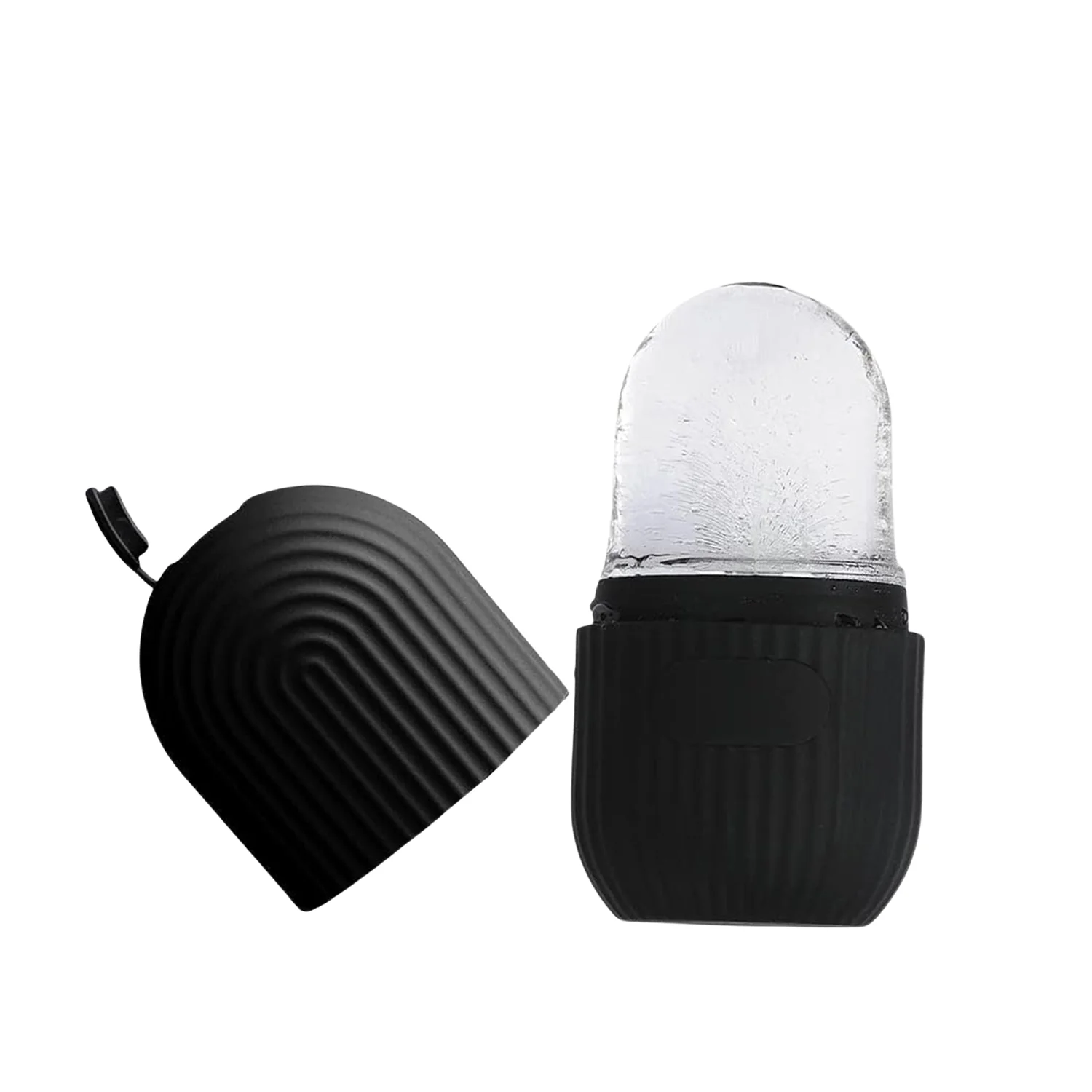 Face Ice Roller Massager for Swelling & Puffiness Reduction (Black) - Image 4
