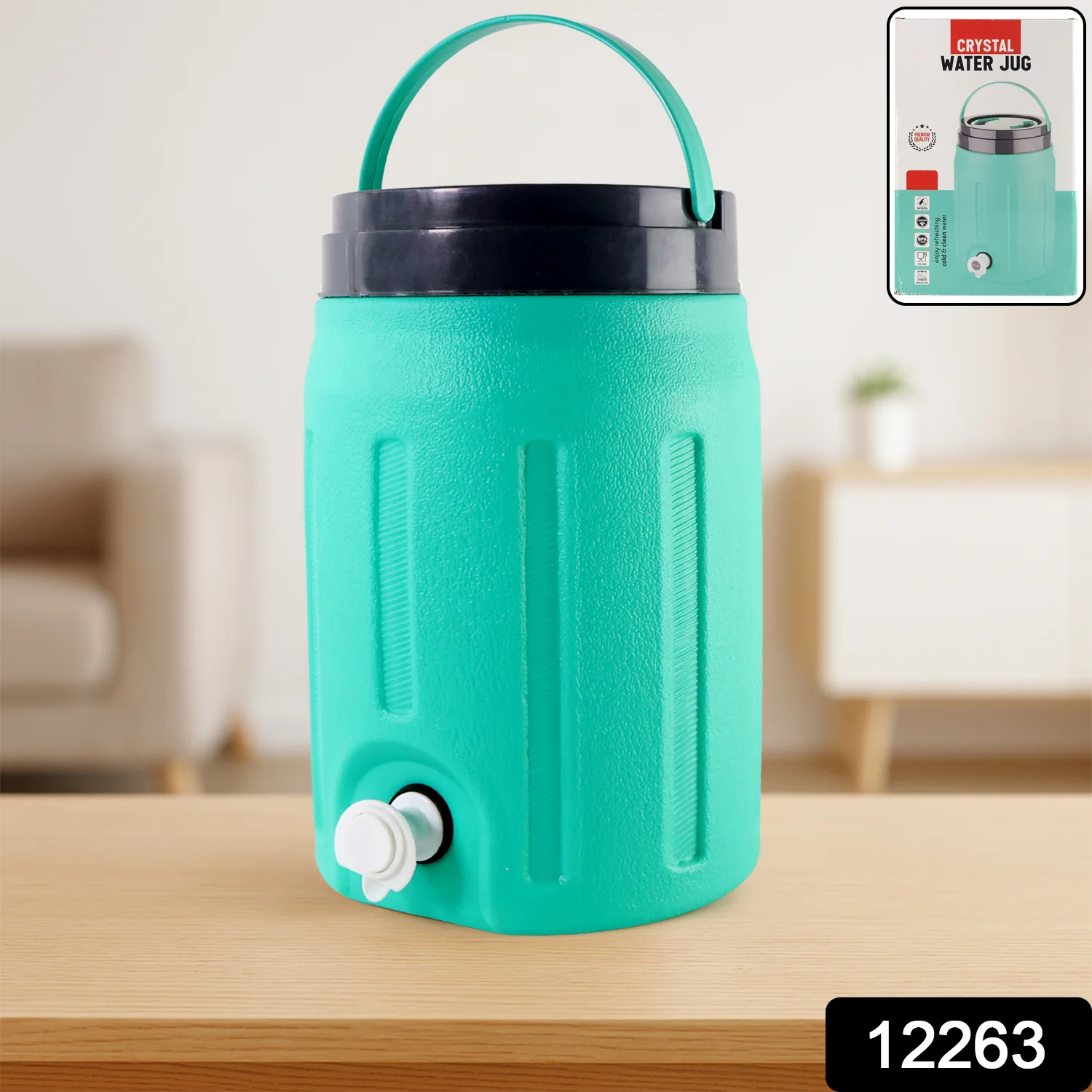 Insulated Water Jug 5.5 Ltr Water Storage Jug - Image 2