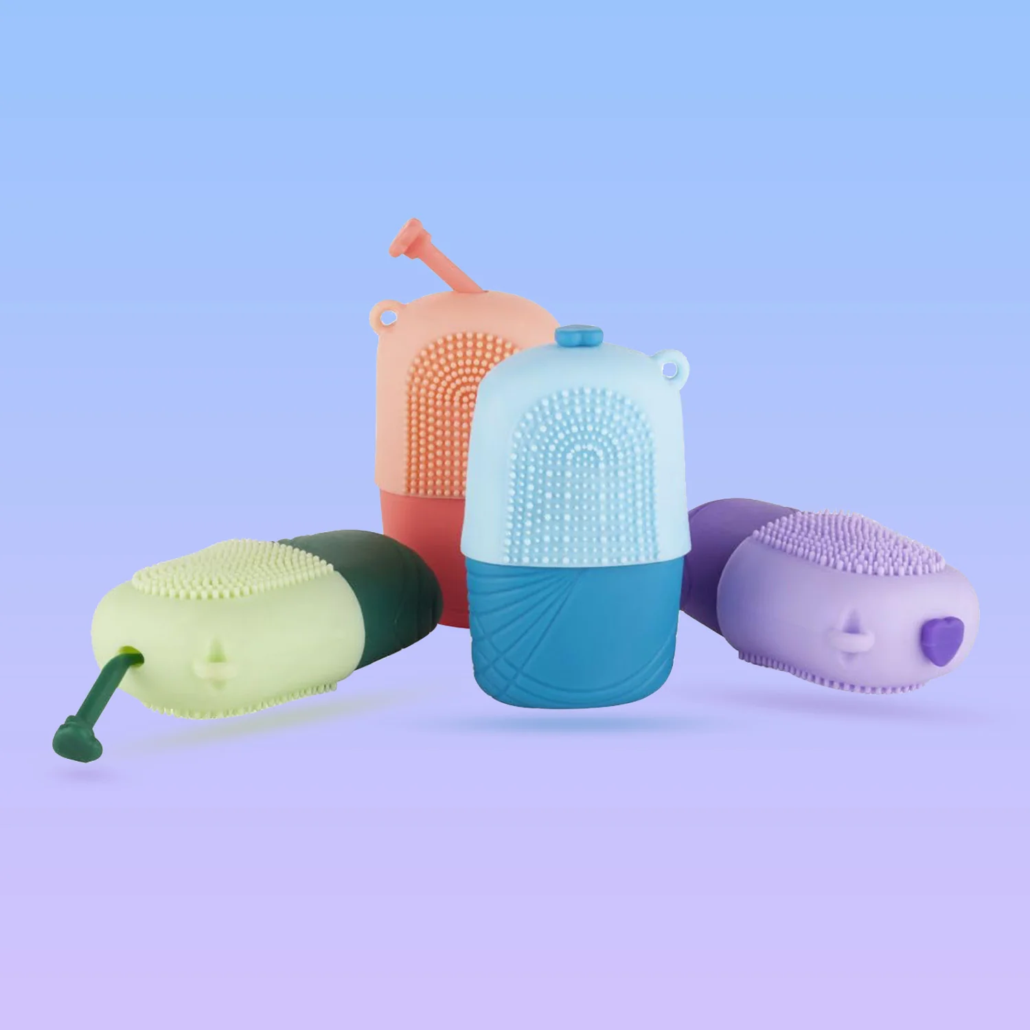 Ice Roller & Scrubber For Face Glowing & Tighten Skin (1 Pc) - Image 7