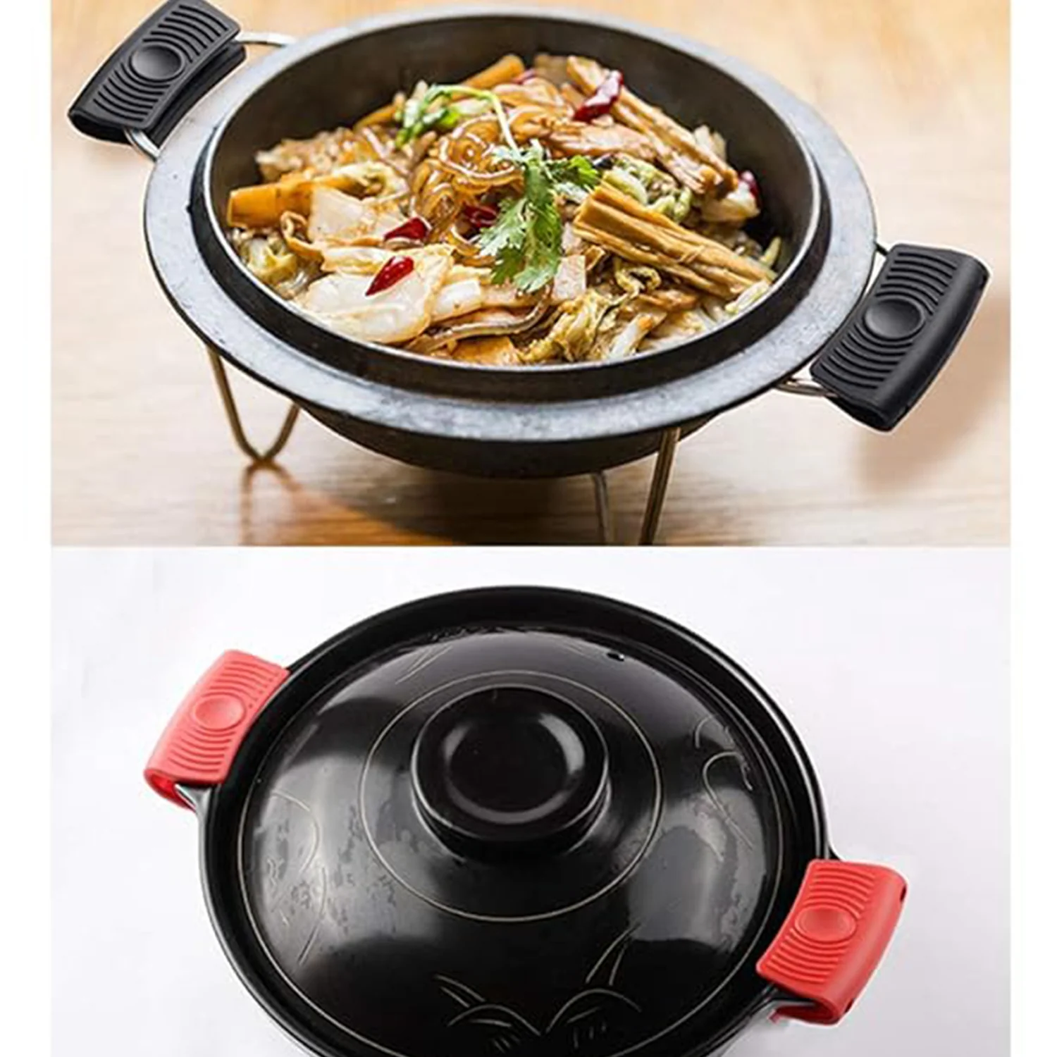 Premium Silicone Heat Resistant Pot Handle Cover for Cookware (1 Pc) - Image 3