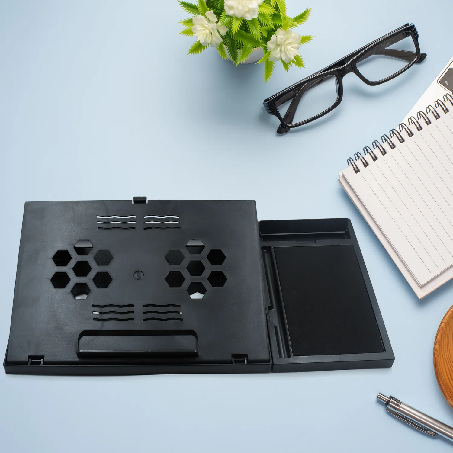 Laptop Stand Portable Foldable Compatible with MacBook Notebook - Image 6