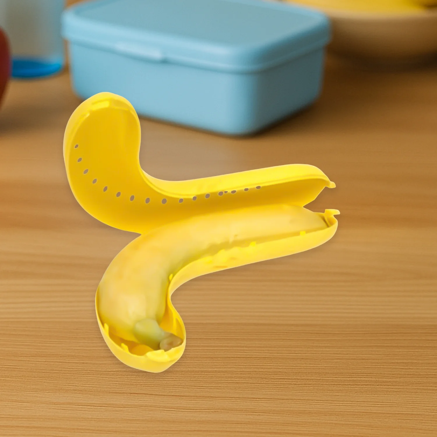 Banana Case Lunch Box Yellow - Image 3