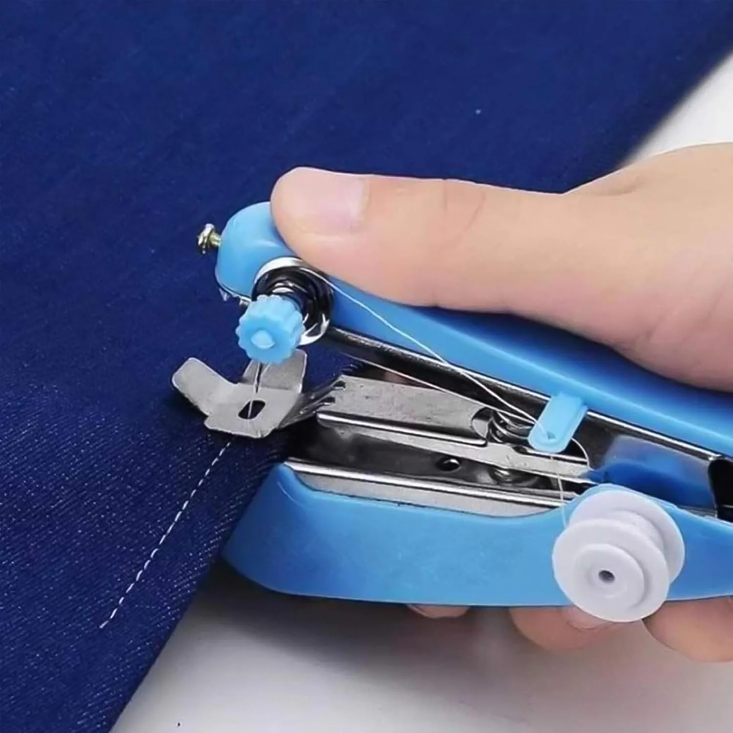 Handy Portable Mini Sewing Stapler Machine for Garment & Cloth - Image 8