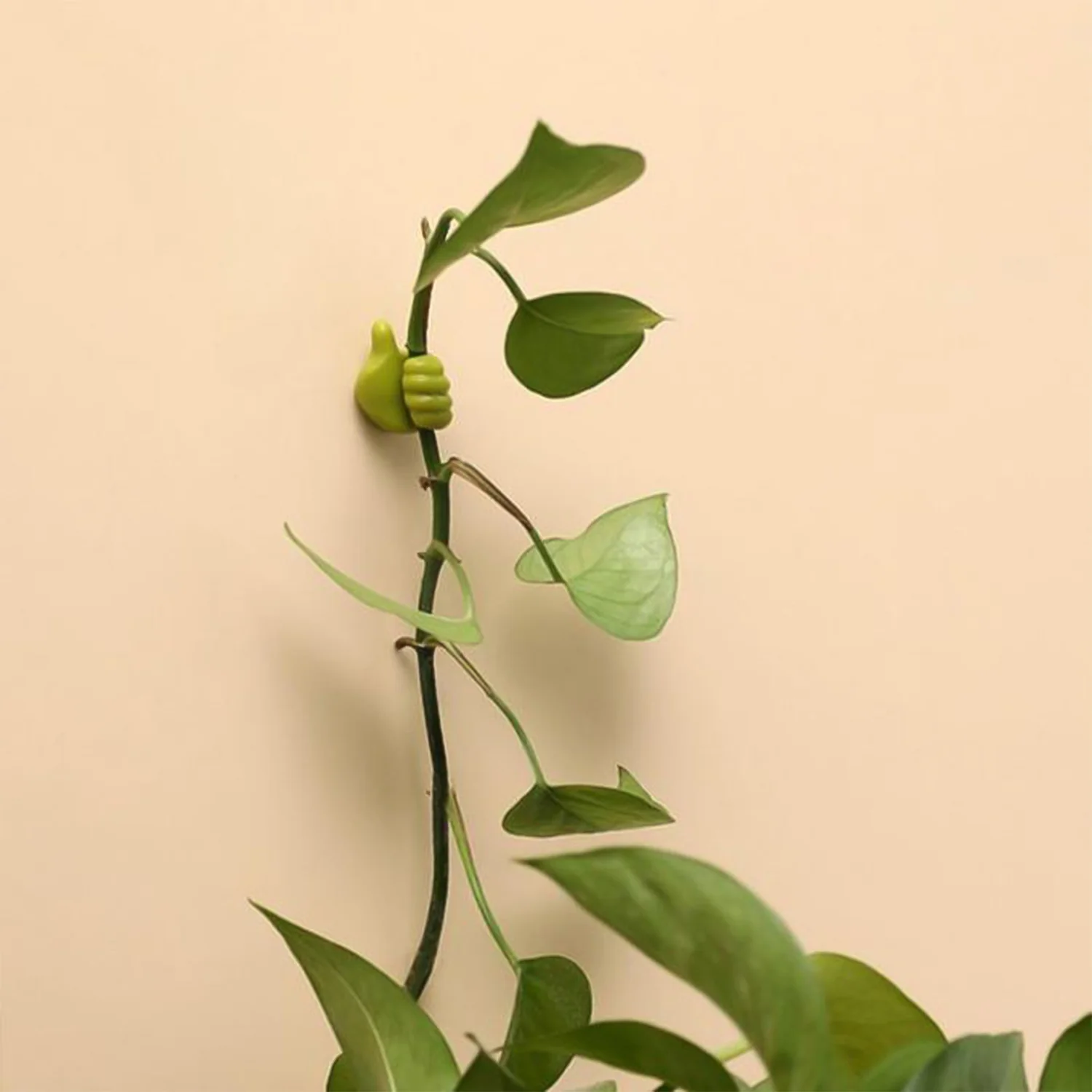 Green Multifunctional Multi functional Hand Shape Wall Clip Hanger Keys Cable Holder - Image 3