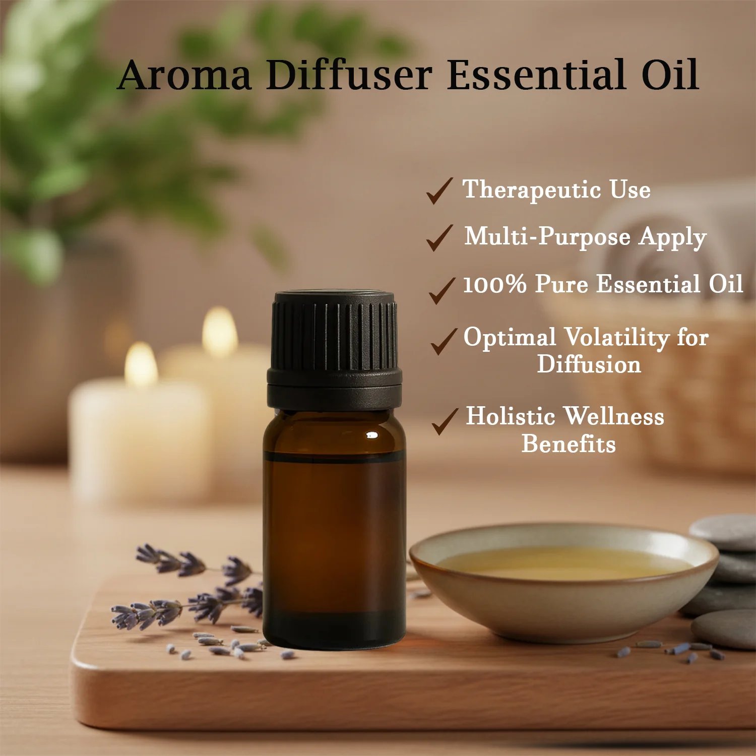 Premium Aroma Diffuser Essential Oil (10ML / 1 Pc) - Image 4