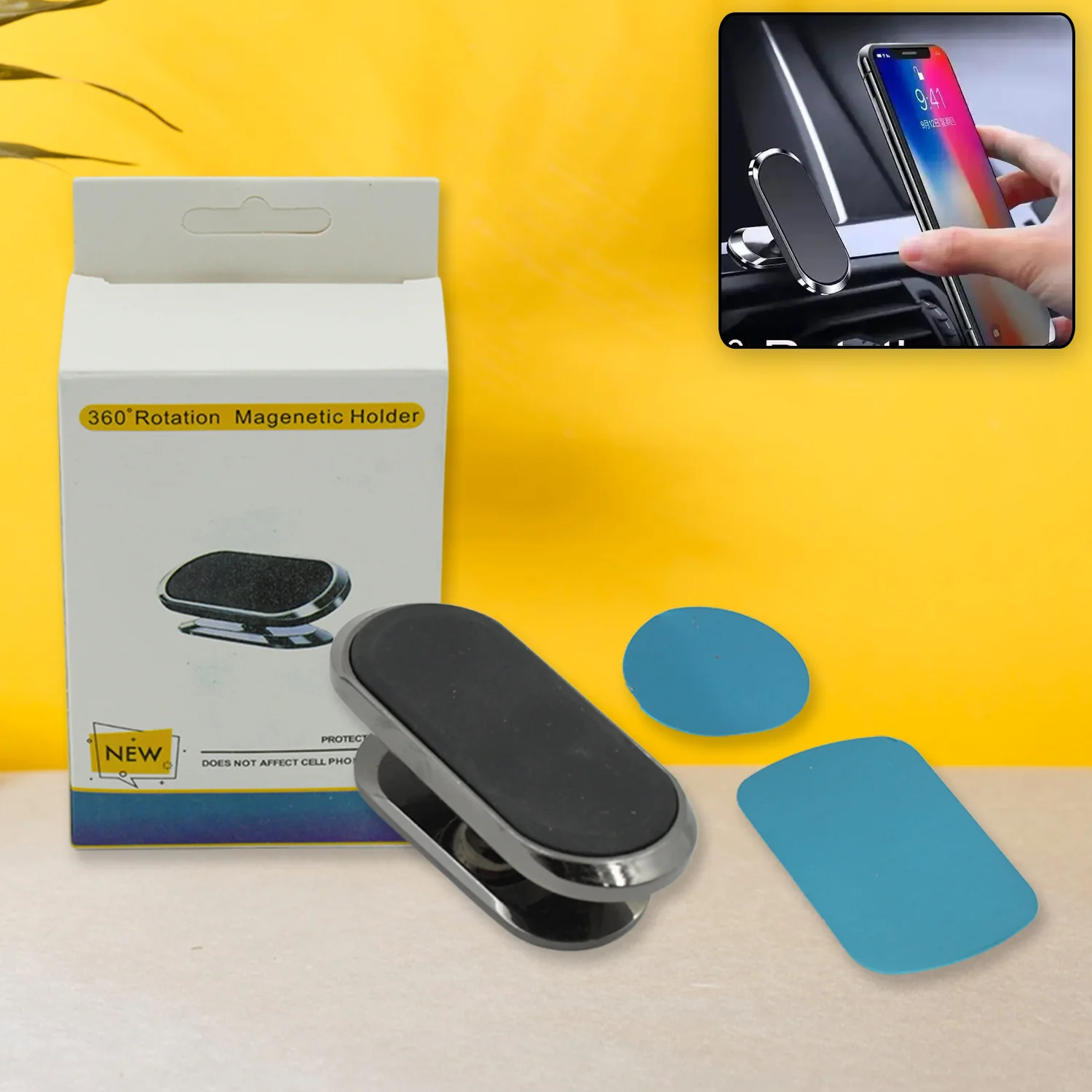 Magnetic Phone Mount/Holder for Car, Super Strong Magnet Universal Mobile Holder - Image 3