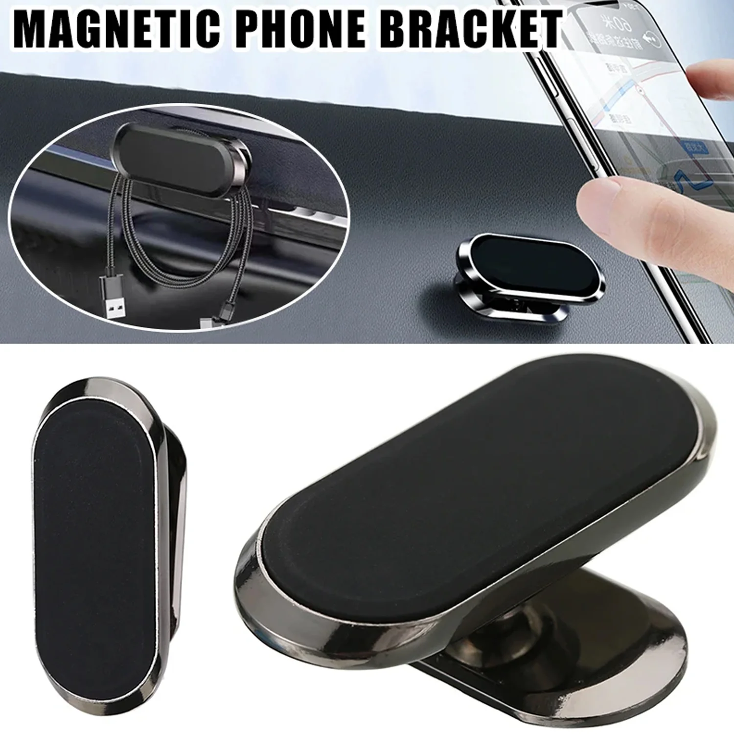 Magnetic Phone Mount/Holder for Car, Super Strong Magnet Universal Mobile Holder - Image 4