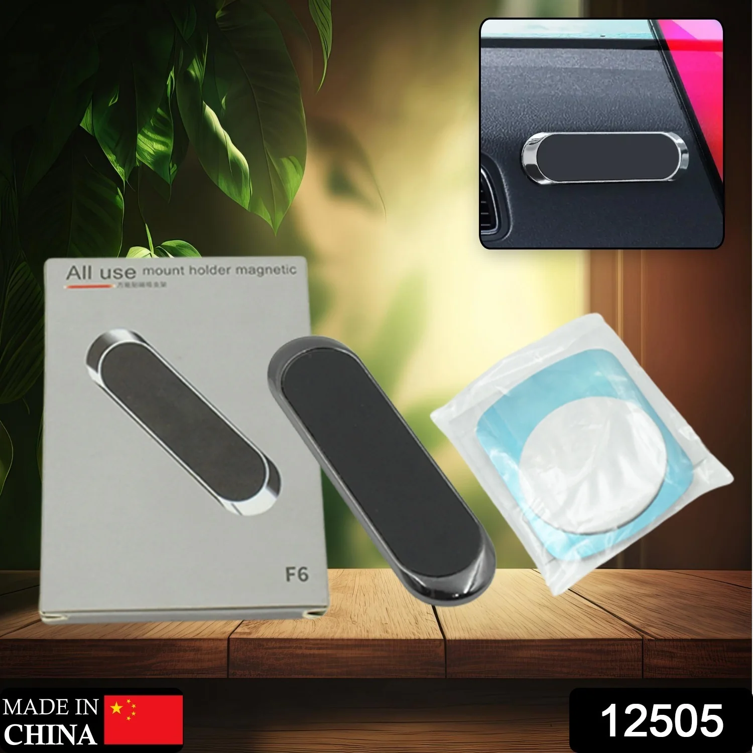 360d Rotation Magnetic Mobile Holder (1 Pc) - Image 2