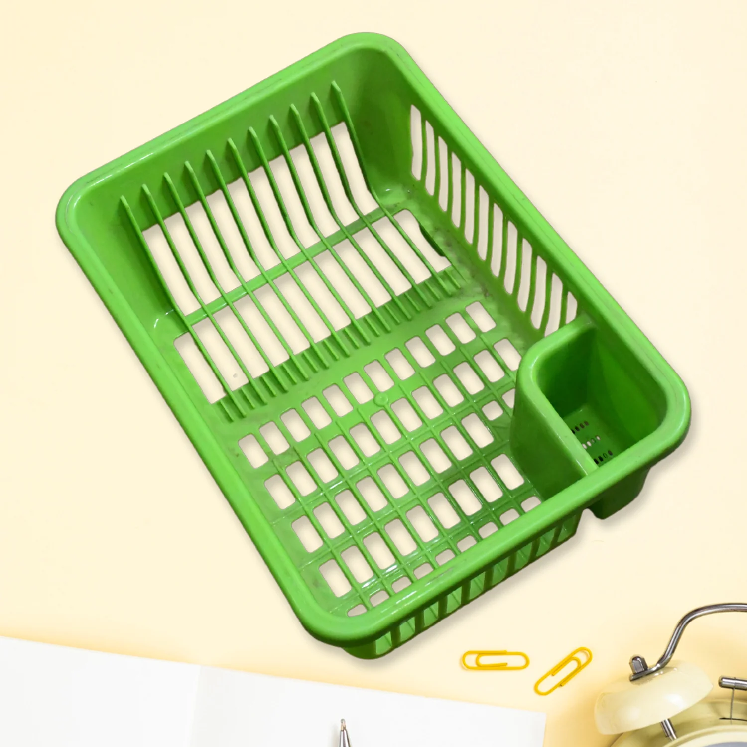 Multipurpose Plastic Kitchen Basket for Vegetables Fruits WashingOrganizer 43×30 cm - Image 7