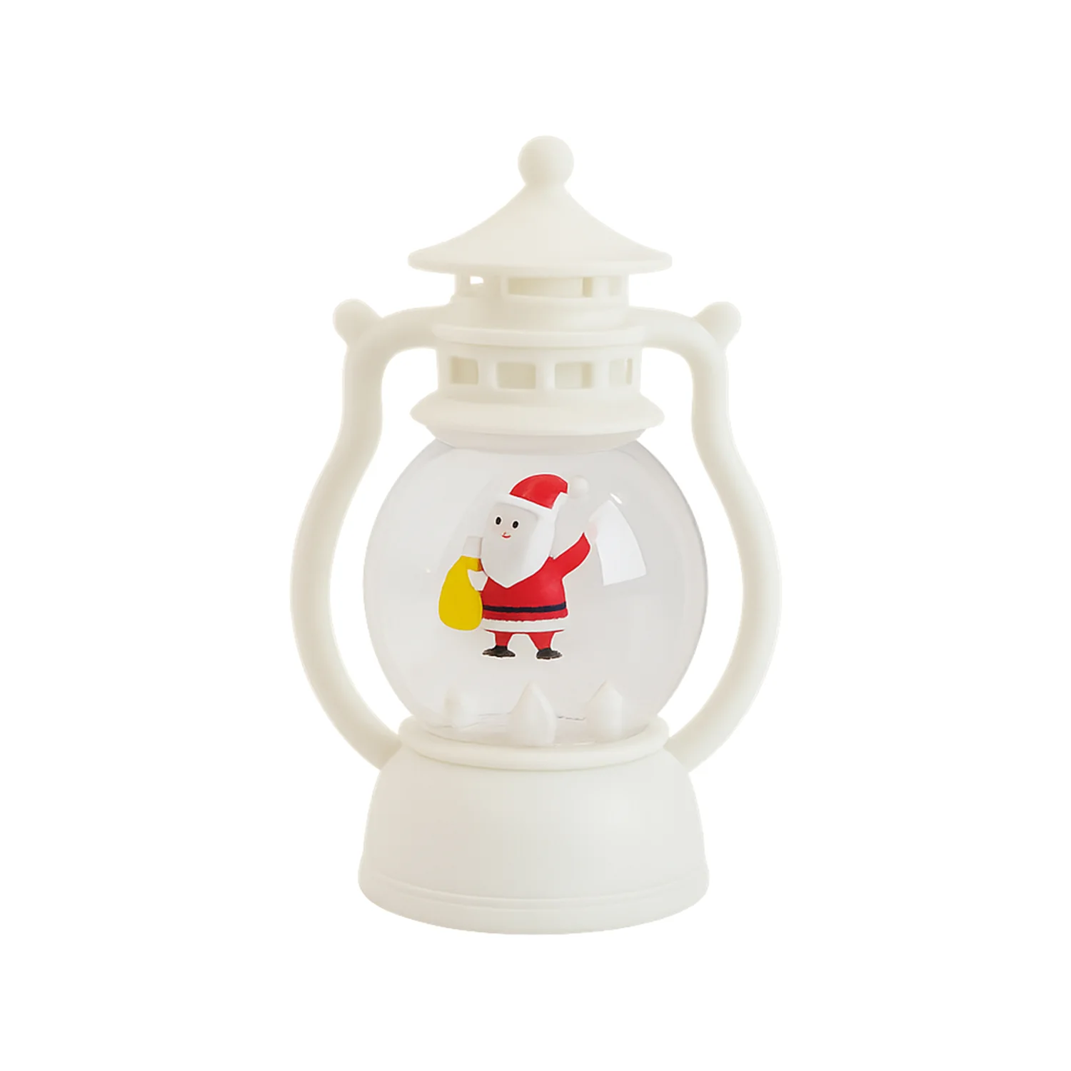 Mini LED Decorative Lantern with Santa Figurine (1 Pc) - Image 5