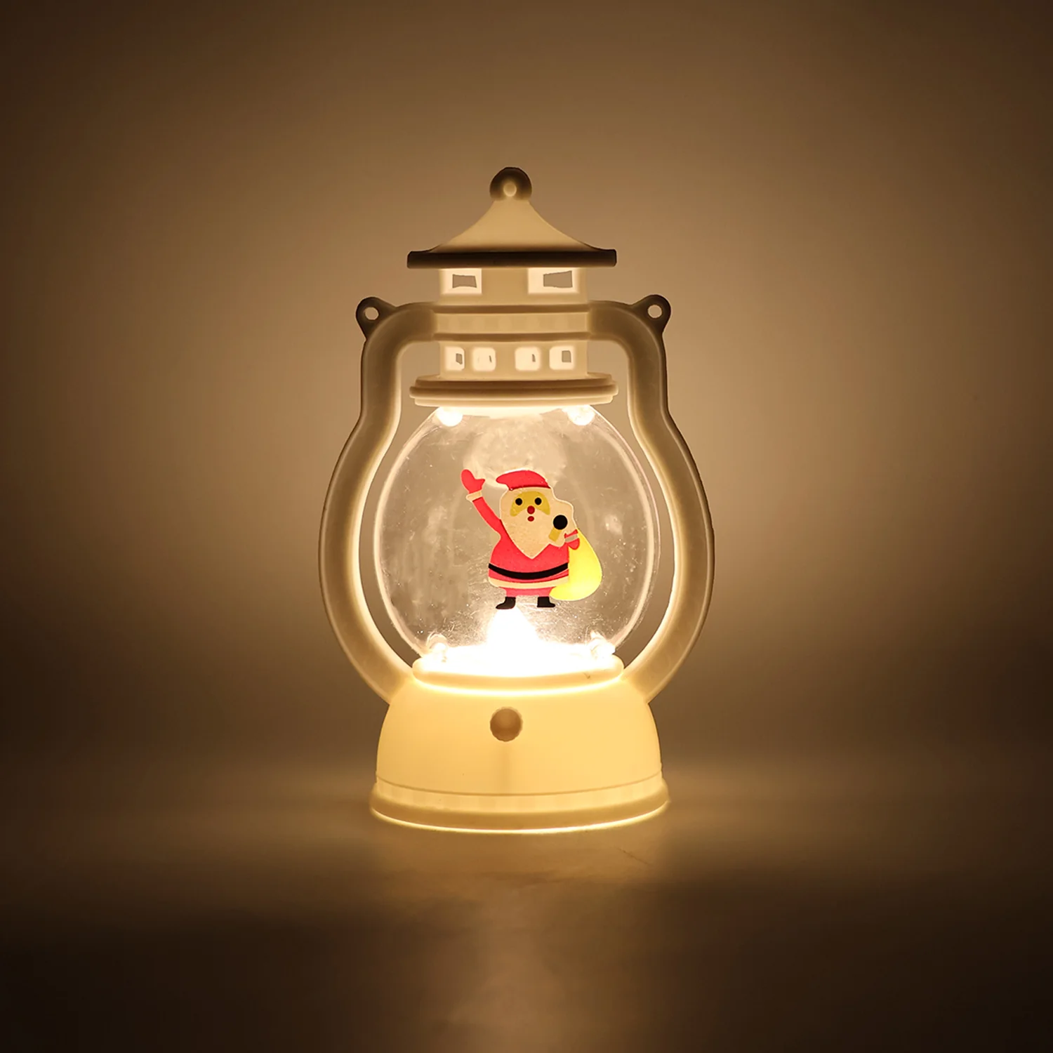Mini LED Decorative Lantern with Santa Figurine (1 Pc) - Image 8