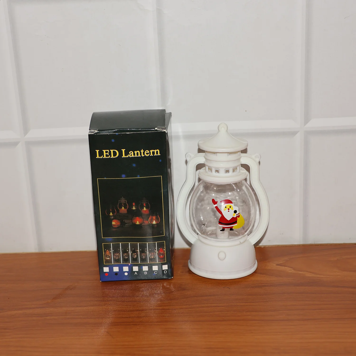 Mini LED Decorative Lantern with Santa Figurine (1 Pc) - Image 9