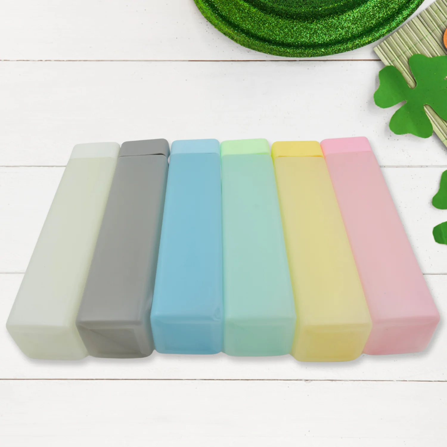 Large Capacity Plastic Water Bottle | Set of 6 | Square Water Bottle (940ml each) - Image 3