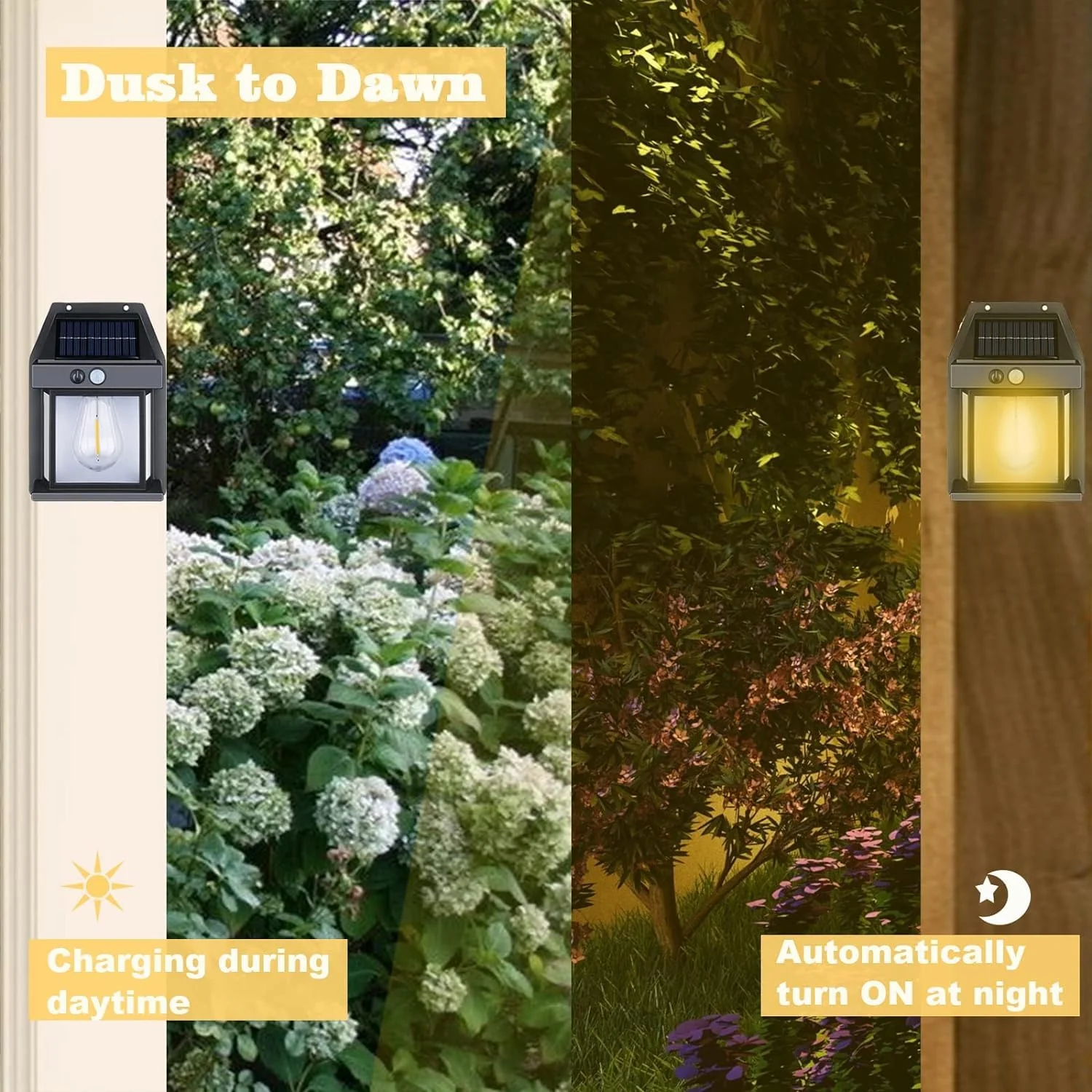 Solar Wall Lamp – Wireless Outdoor Light with Motion Sensor & 3 Modes - Image 5