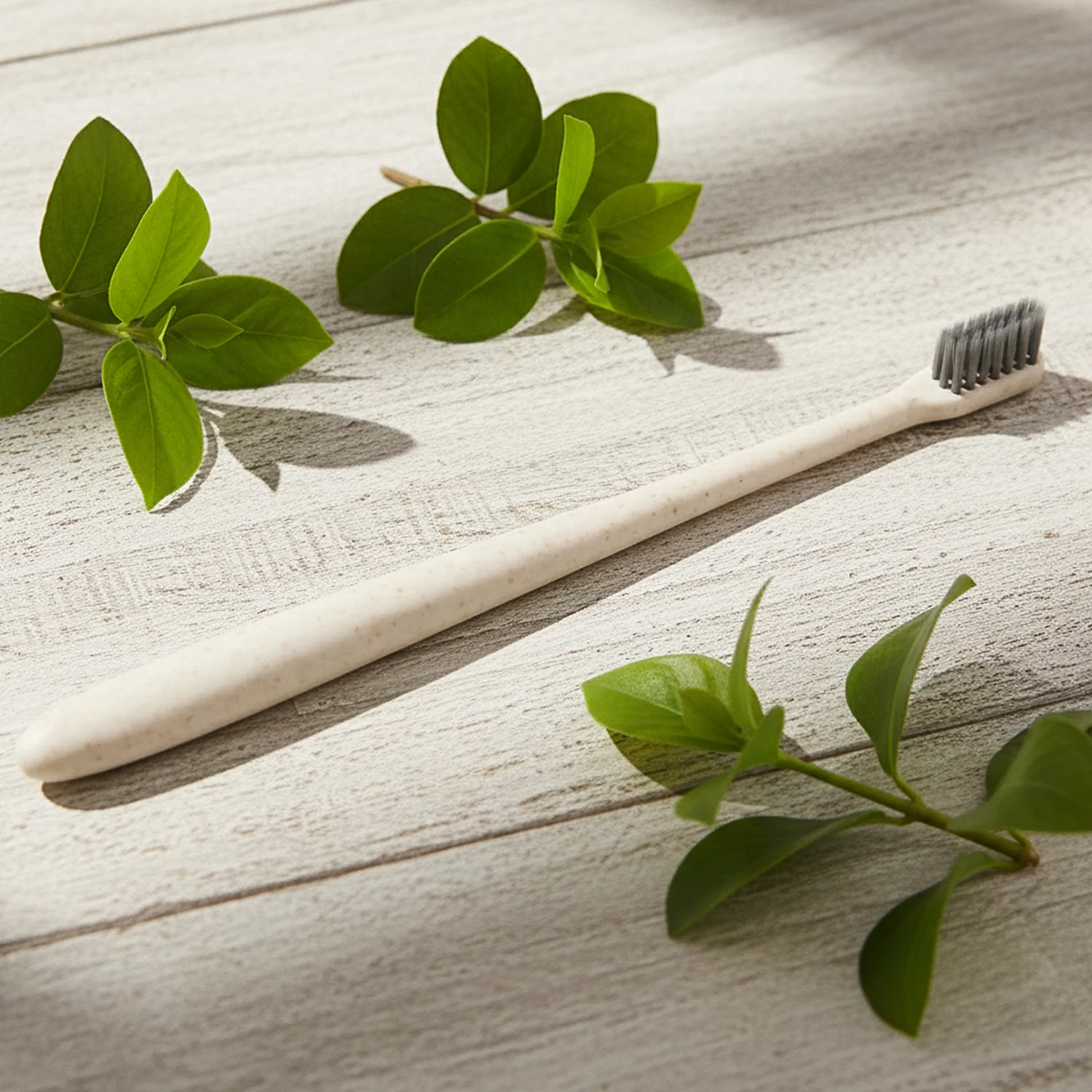 Wheat Straw Soft-Bristle Toothbrush for Deep Cleaning & Dental Care (1 Pc) - Image 4