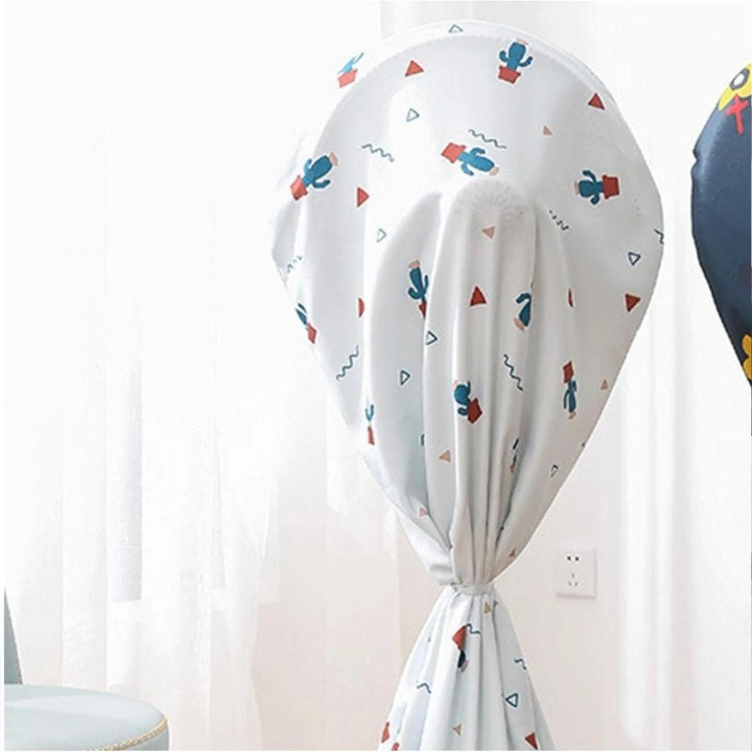 Decorative Dustproof Waterproof Table Fan Cover Mix Size Design - Image 3