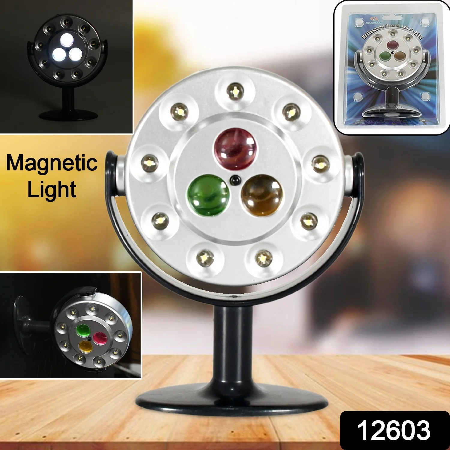 Multifunctional Magnetic LED Flashlight, High Quality waterproof light - Image 2