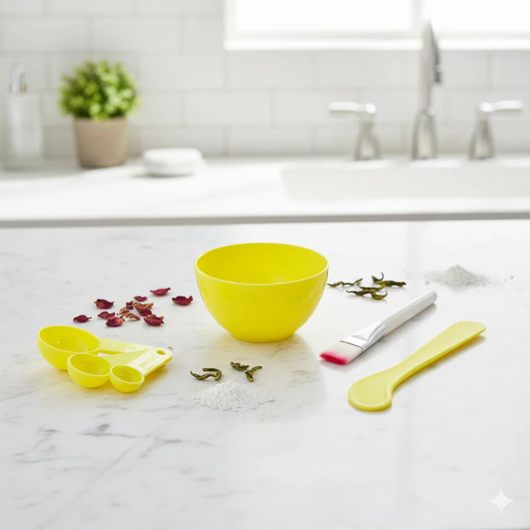 Facial Mask Bowl Set for Girls (6-Pcs) - Image 8
