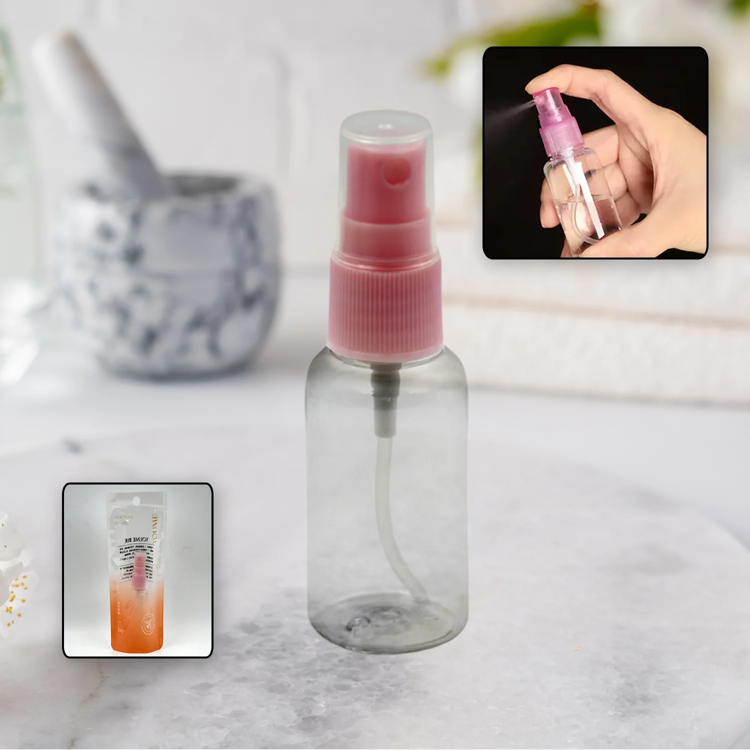 Perfume Make-Up Water Portable Spray Bottle,  Travel Perfume filler (1 Pc) - Image 6