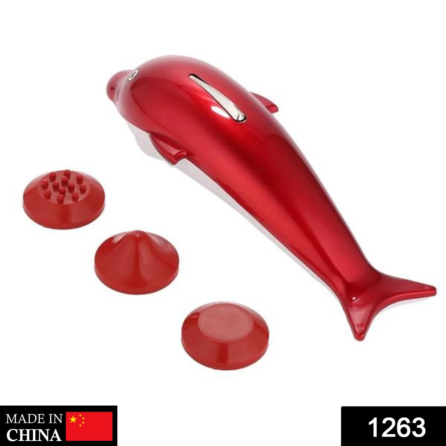 Dolphin Handheld Body Massager for Agony Stress Pain (8 Inch) - Image 2