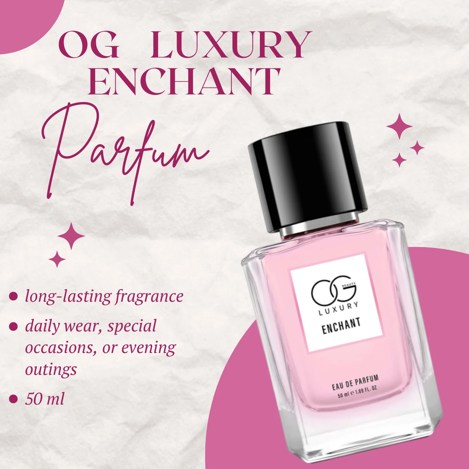 OG Luxury Enchant Eau De Parfum (50 ML / 1 Pc) - Image 4