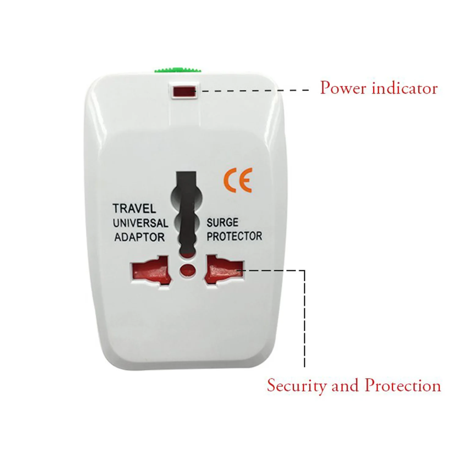 All-in-One Universal Worldwide Travelling AC Adaptor Plug (1 Pc) - Image 4