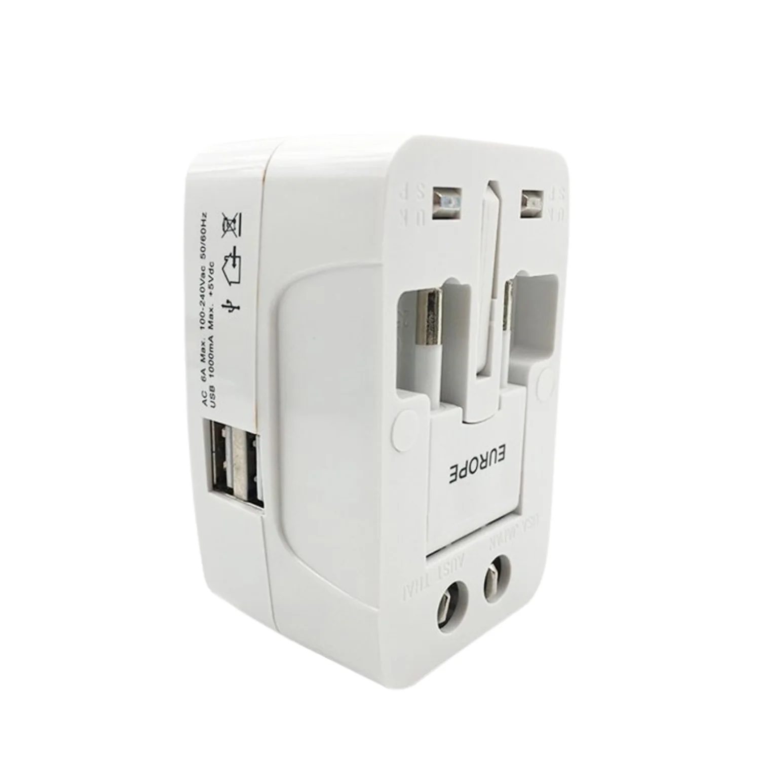 All-in-One Universal Worldwide Travelling AC Adaptor Plug (1 Pc) - Image 5
