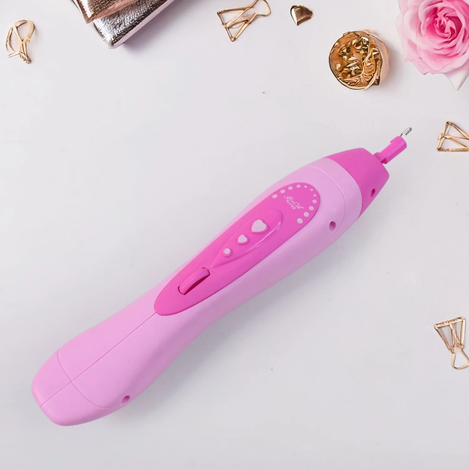 Hair Styling Clasp Clips Twisting Stringing Beads Kit for Girls, Portable Hair Braider Machine,Hairstyle Braid Kit DIY Hair Styling Tool with Comb, Rubber, Button Beads and Beads (85 Pcs Set), Hair accessories - Image 8