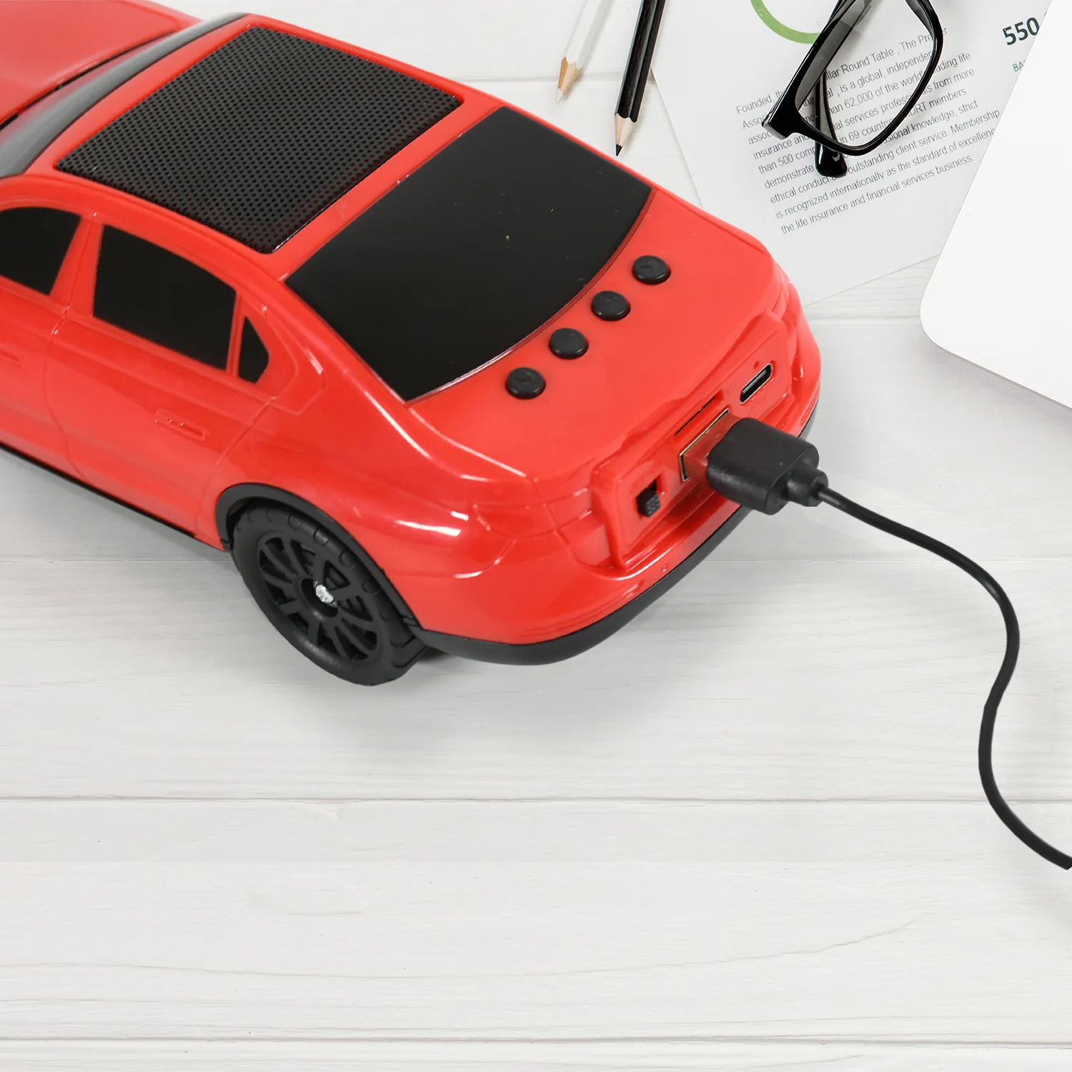Wireless Bluetooth Speaker Portable Car Shape Music Speaker Support Bluetooth - Image 8