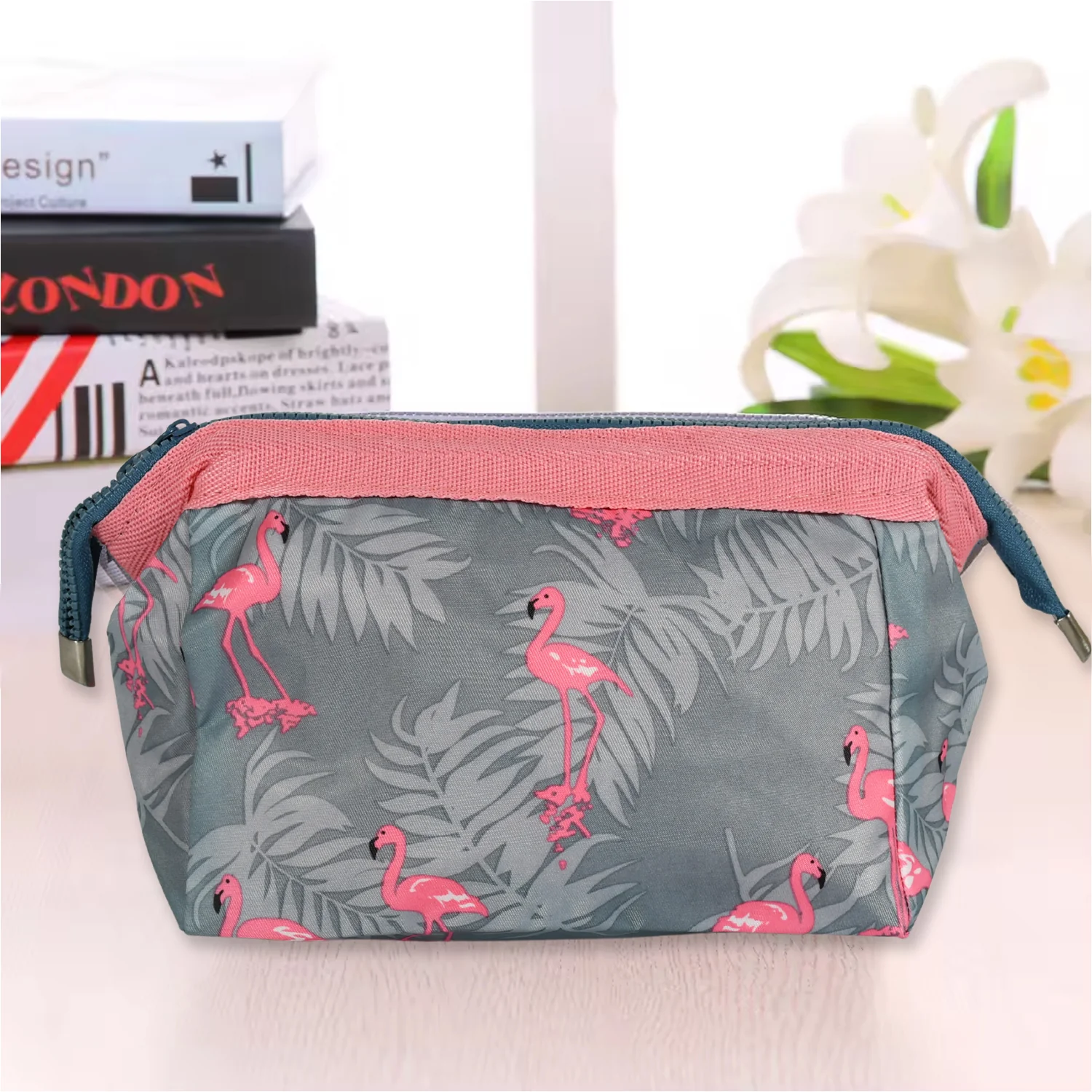 Makeup Bag / Pouch / Travel Cosmetic Bags /  (1 pc / 25×13 Cm) - Image 5