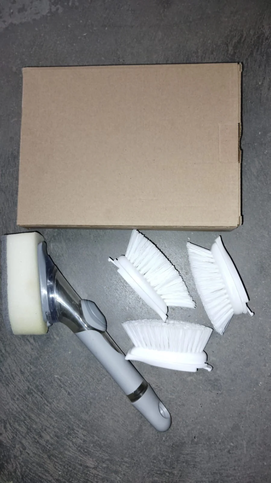 Automatic Liquid Dispenser Dish Clean Brush Scrubber - Image 8