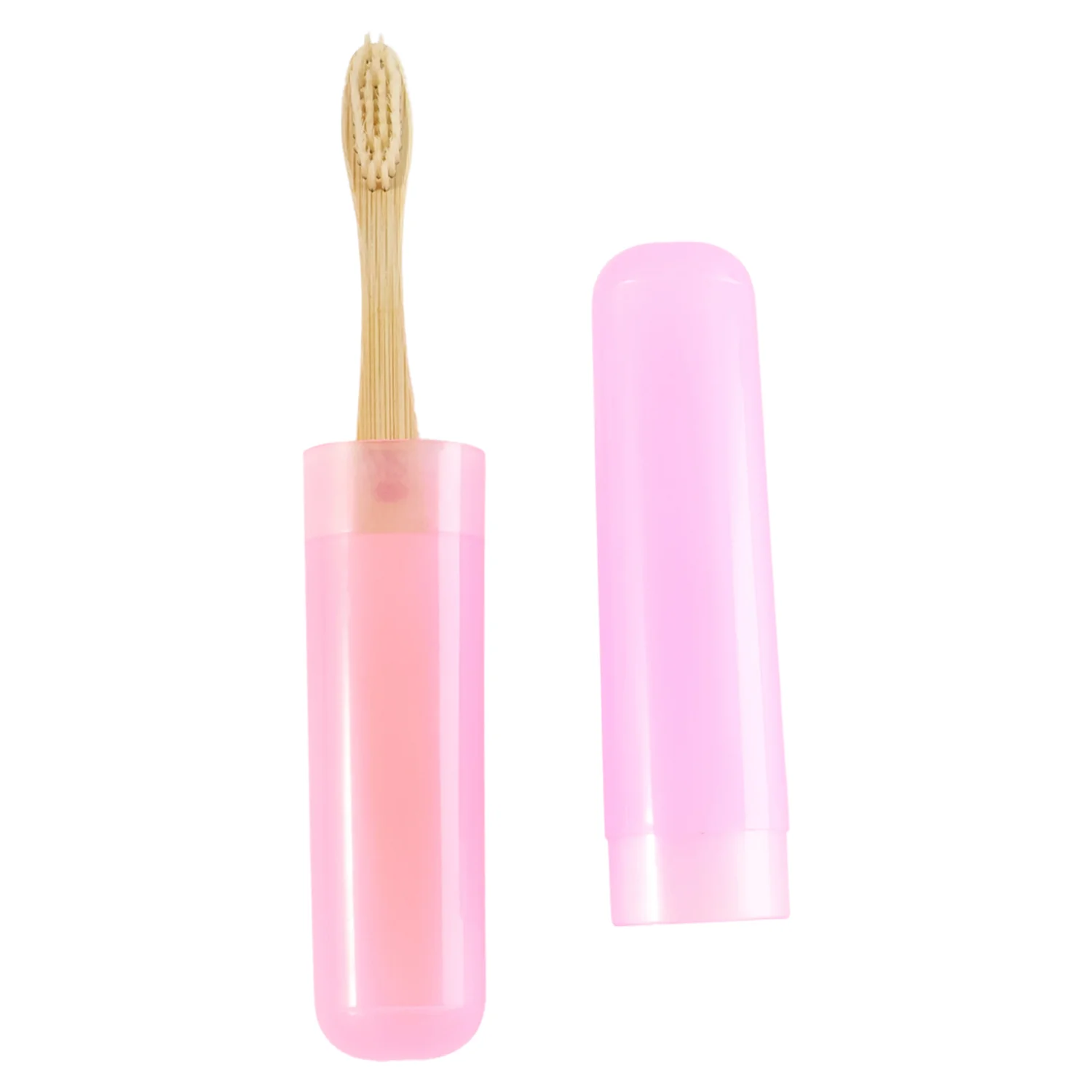 2-in-1 Soft Toothbrush & Tongue Cleaner for All Ages (1 Pc, With Cover) - Image 5