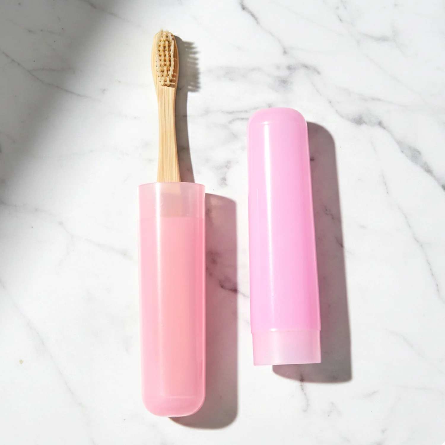 2-in-1 Soft Toothbrush & Tongue Cleaner for All Ages (1 Pc, With Cover) - Image 6
