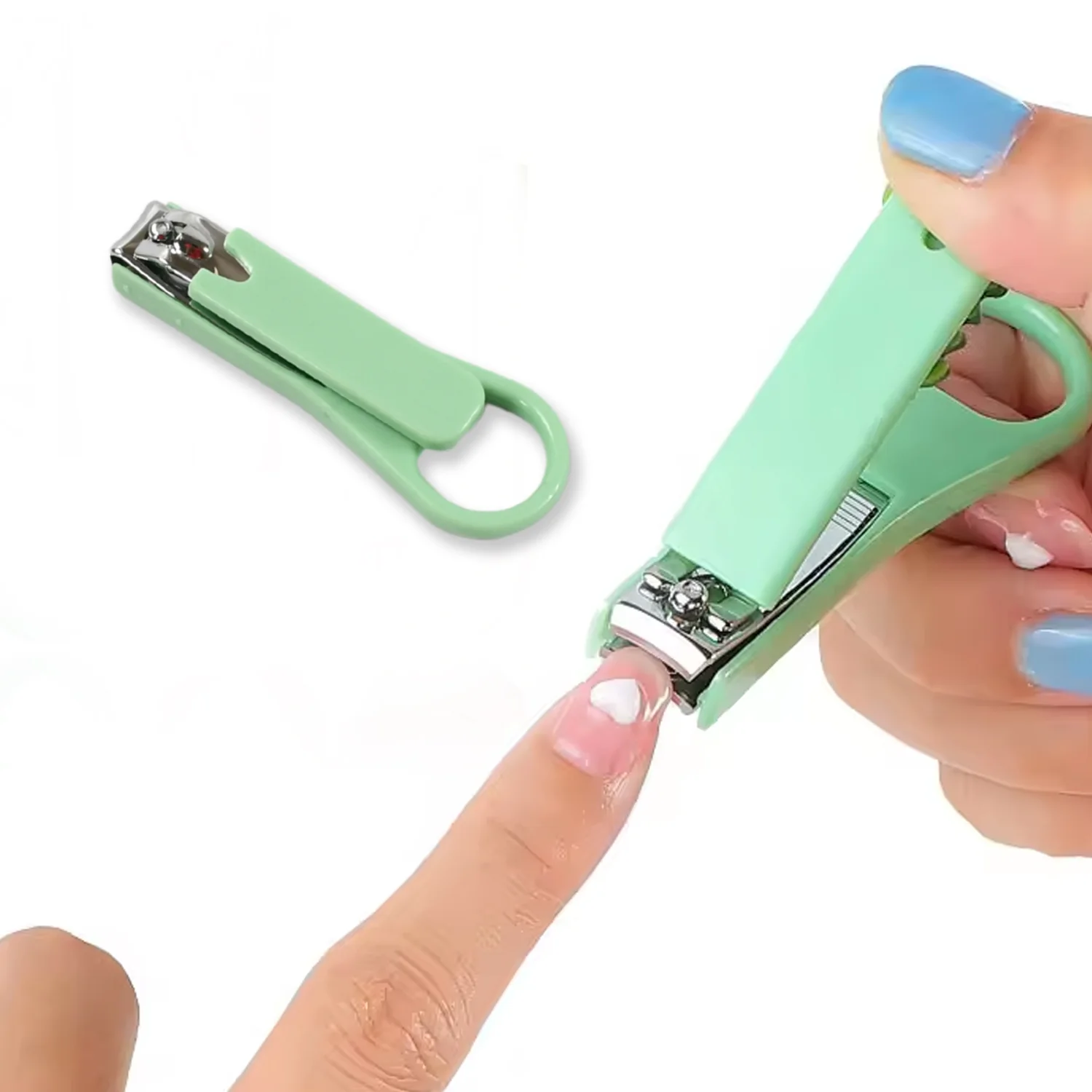 Nail Clippers Adult Nail Clippers Plastic/Hardware Green Nail Clippers - Image 4