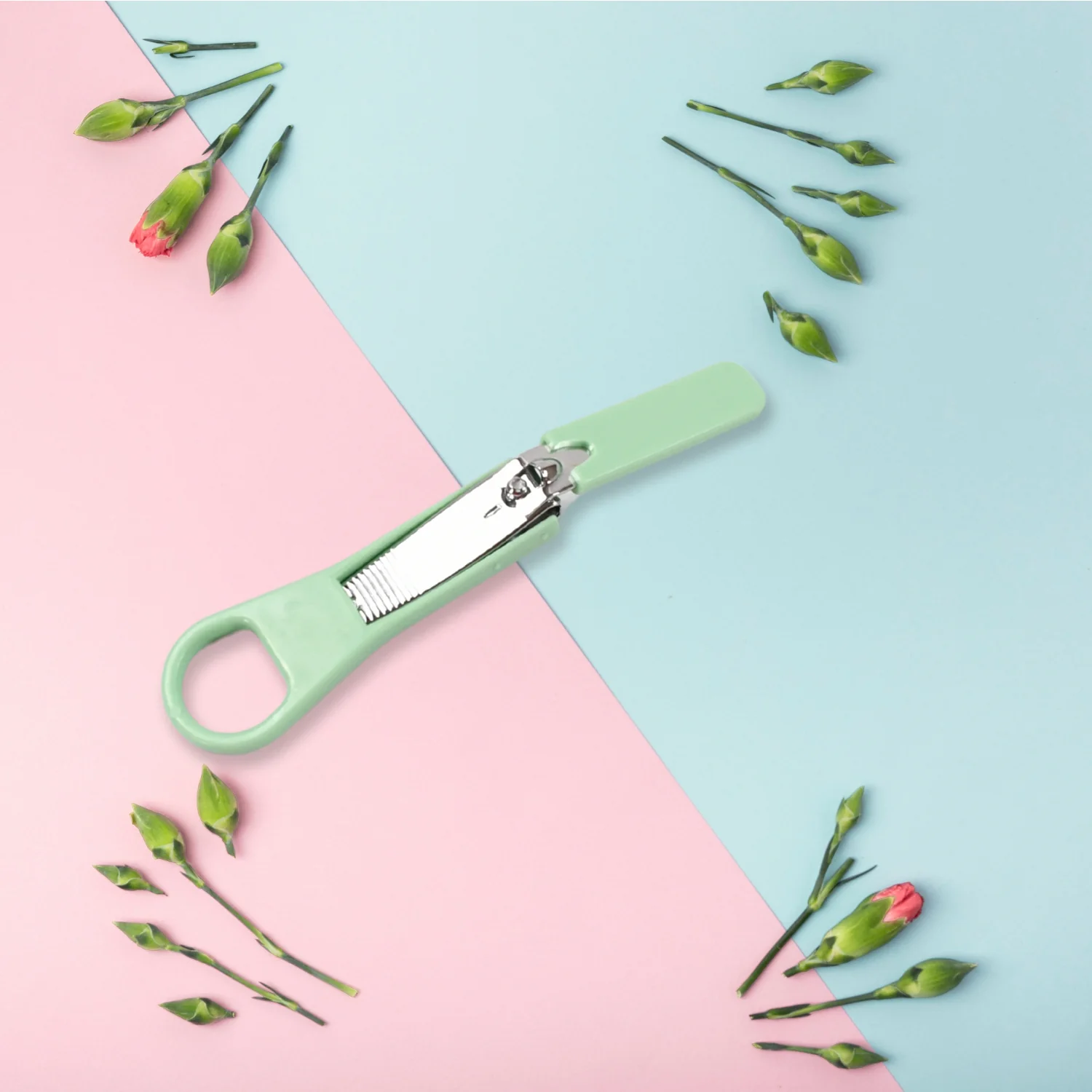Nail Clippers Adult Nail Clippers Plastic/Hardware Green Nail Clippers - Image 6